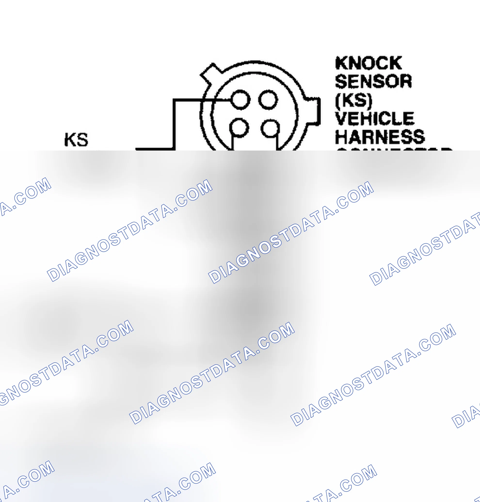 Scheme 15: Quad KS Sensor Test Circuits & Connector Terminals
