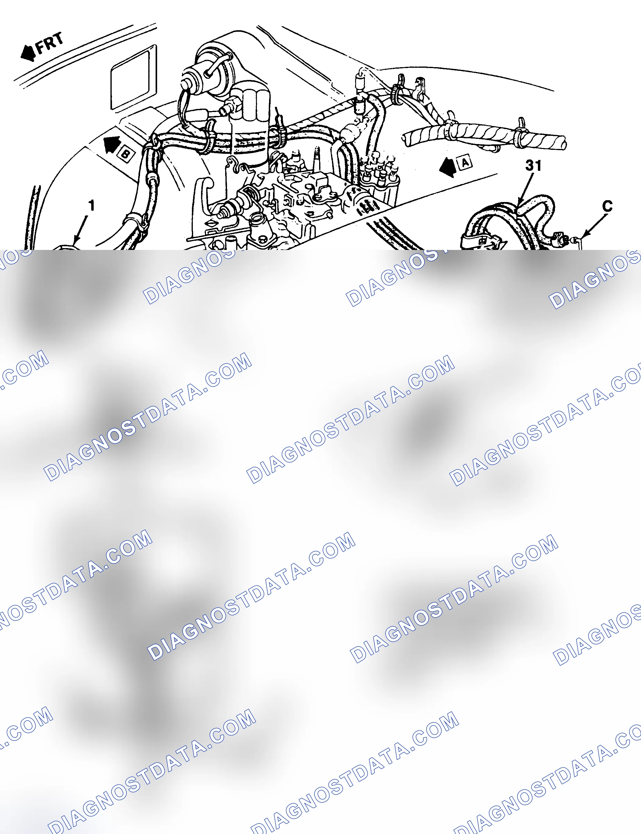 Scheme 112: S10, S15, S/T Blazer & S/T Jimmy 4WD Transfer Case Vacuum Diagram