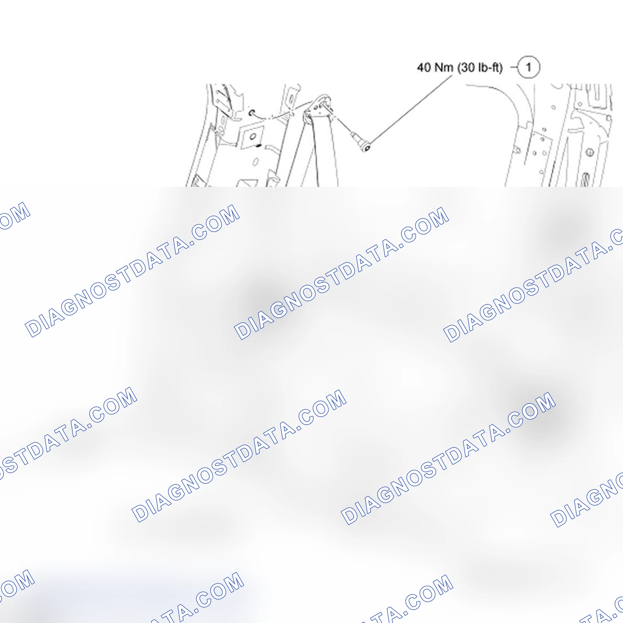 Scheme 14: Safety Belt Retractor - Third Row