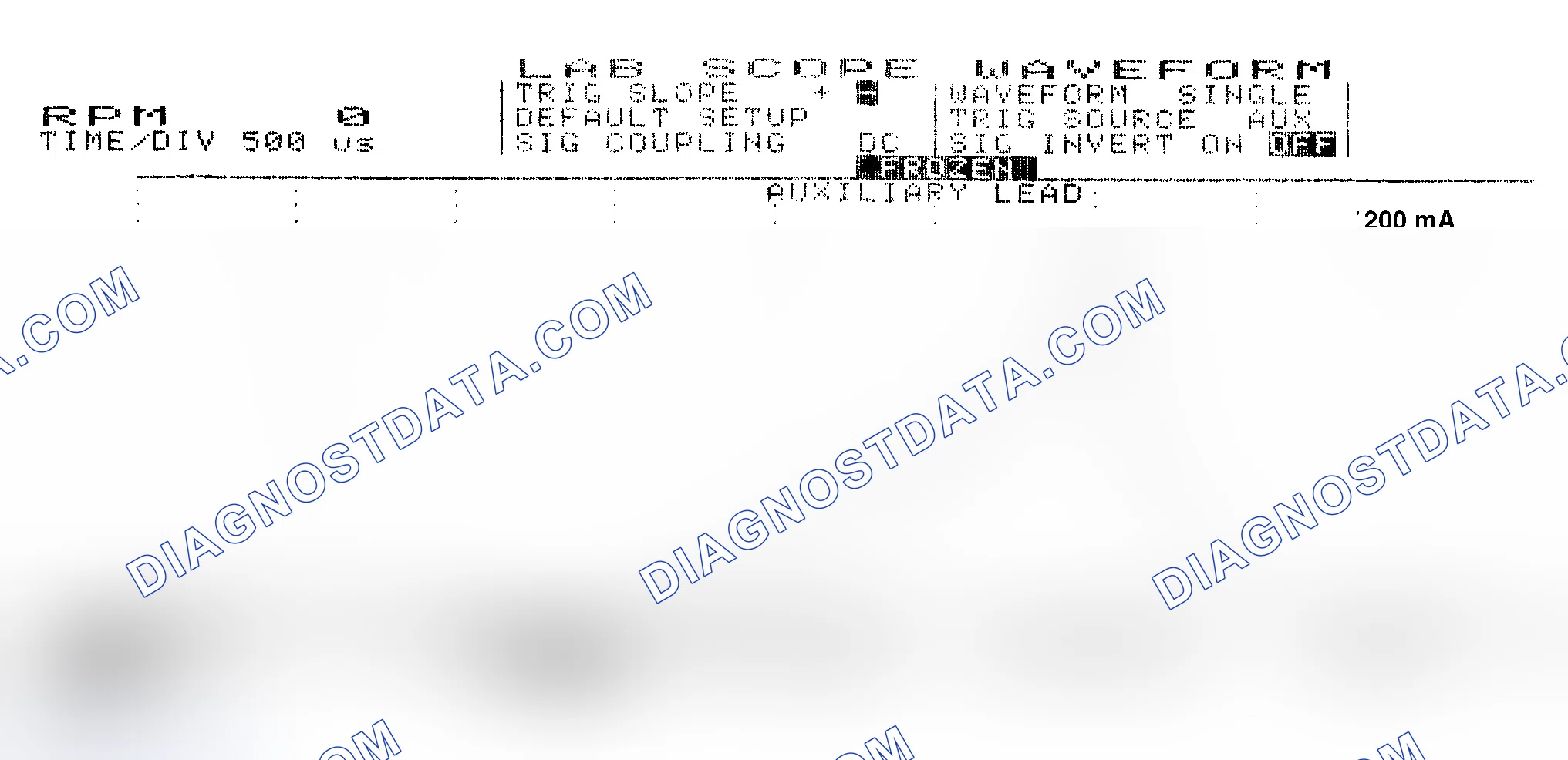 Scheme 17: Single Injector w/Normal Current Flow - Current Pattern