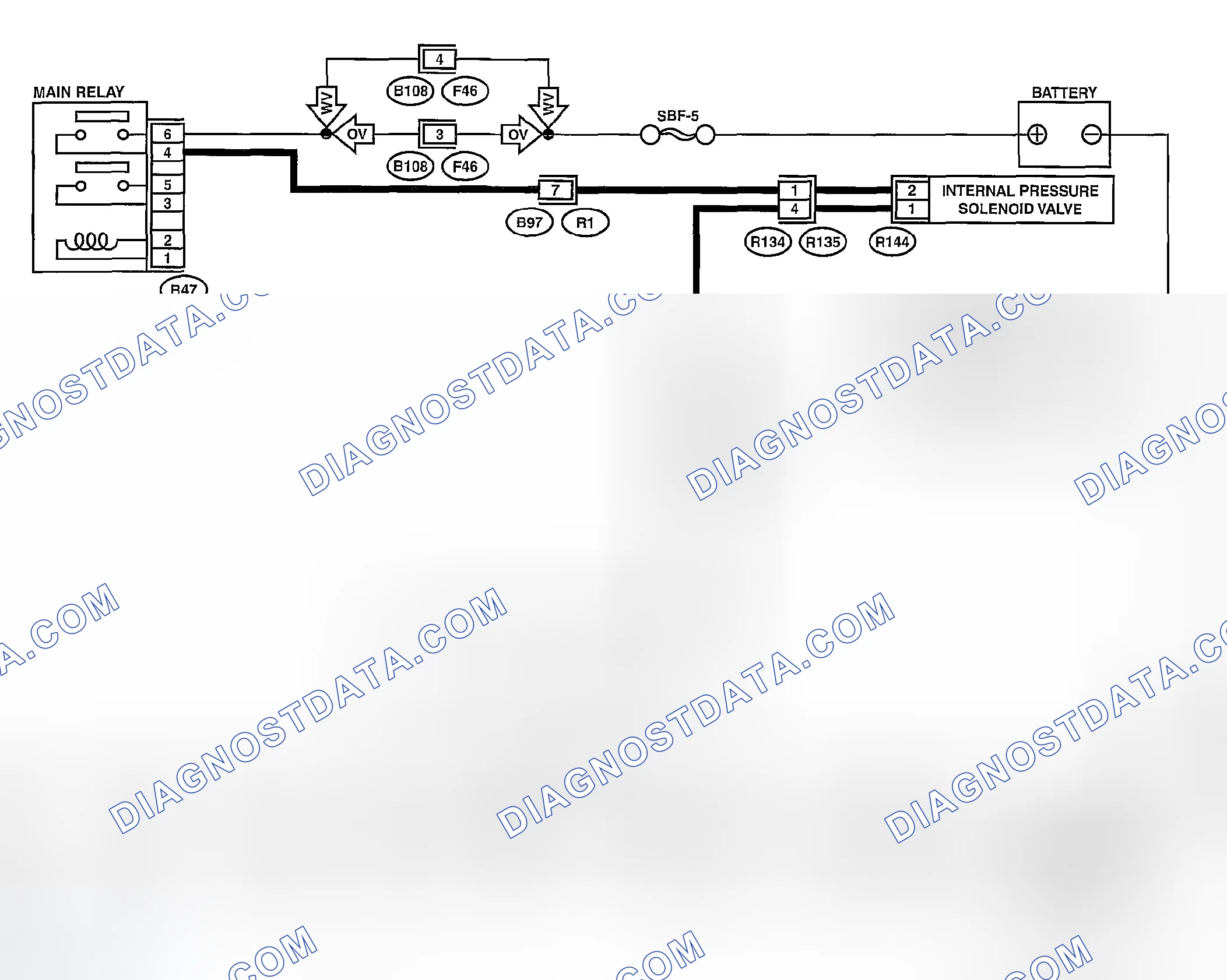 Scheme 1961: WIRING DIAGRAM