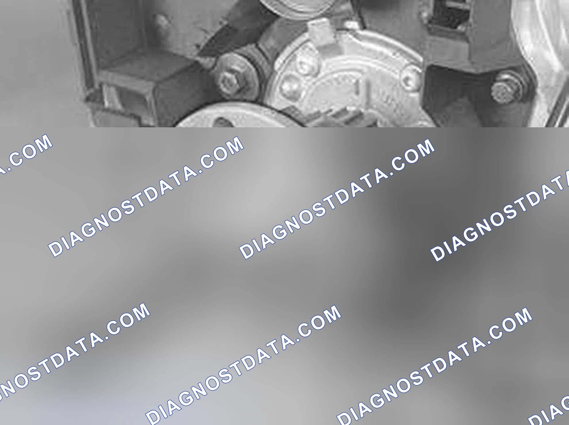 Scheme 415: Removing the crankshaft pulley