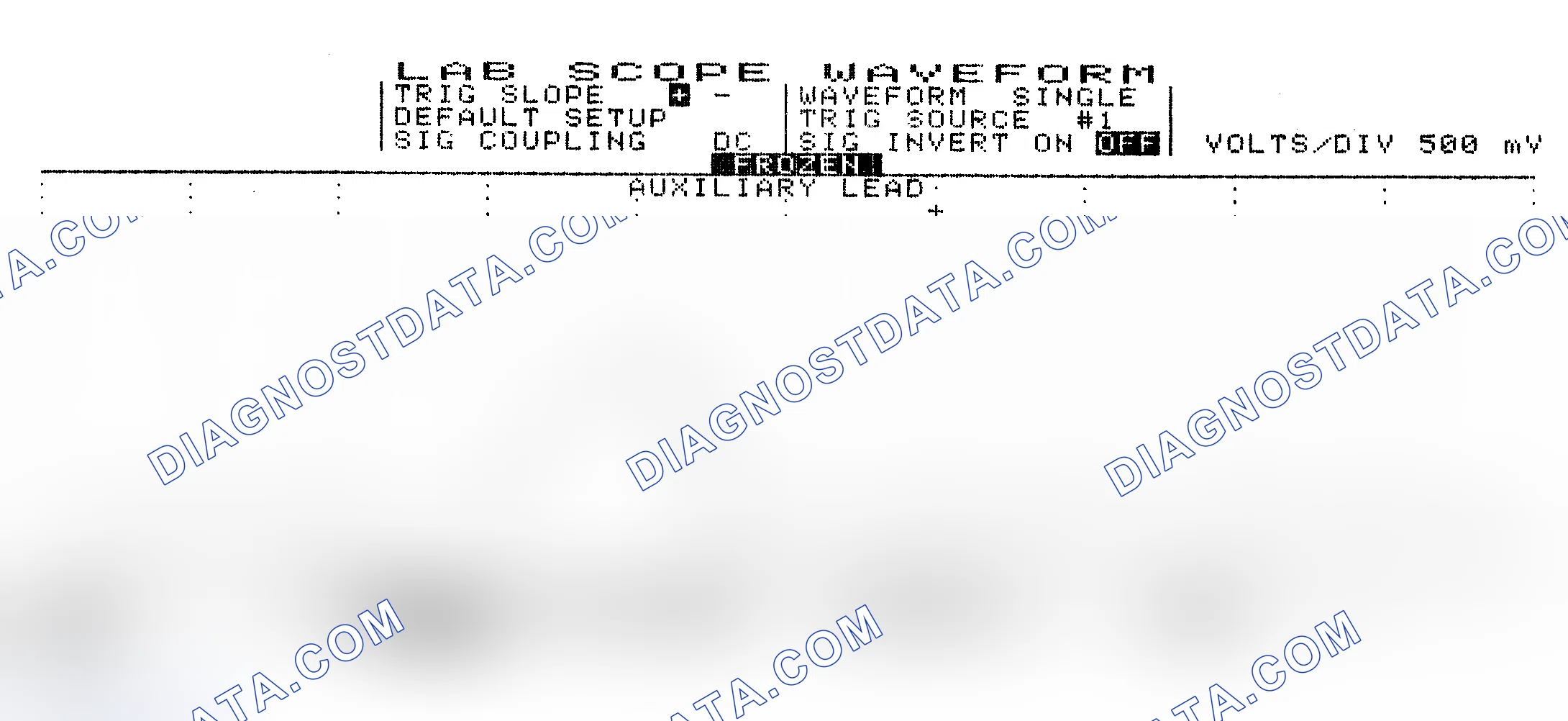 Scheme 10: Single Injector w/Excessive Current Flow - Current Pattern