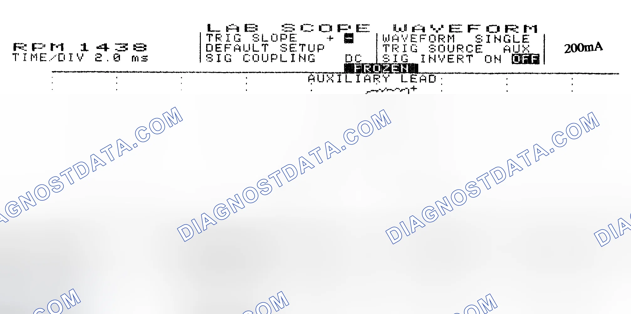 Scheme 15: Single Injector w/Normal Current Flow - Current Pattern