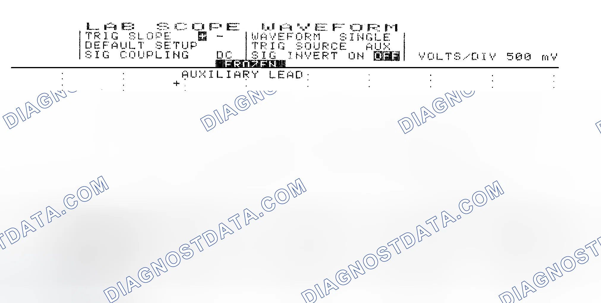 Scheme 14: Single Injector w/Excessive Current Flow - Current Pattern