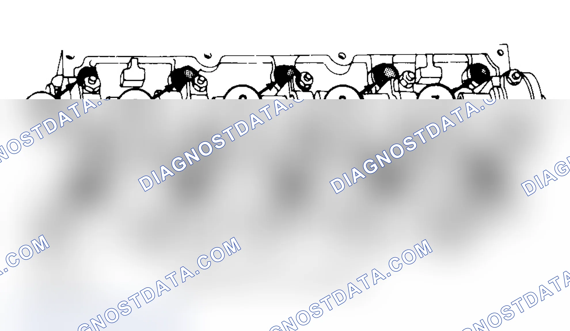 Scheme 3: Typical Cylinder Head Tightening or Loosening Sequence
