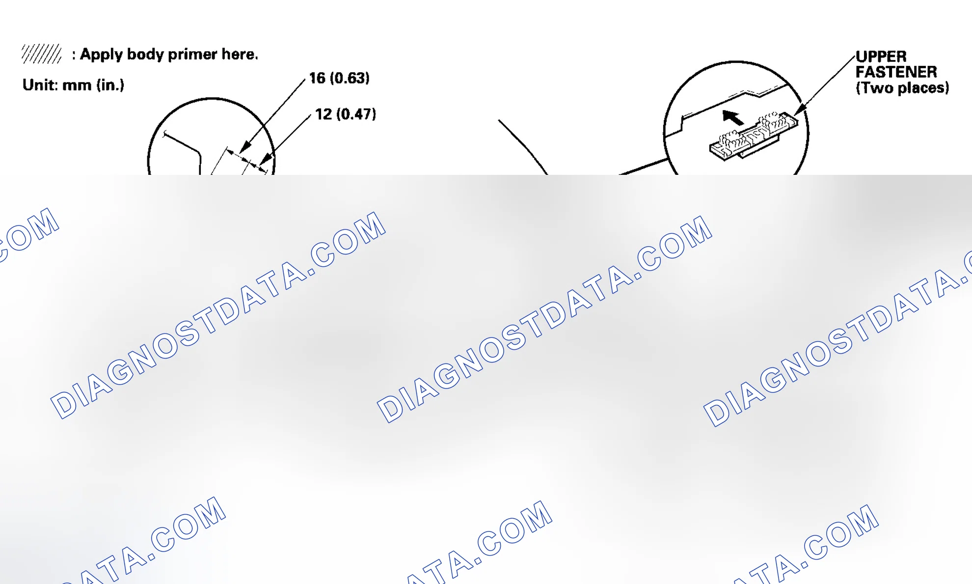 Scheme 18: Fastener (Roof side) Installation/Body Primer Application