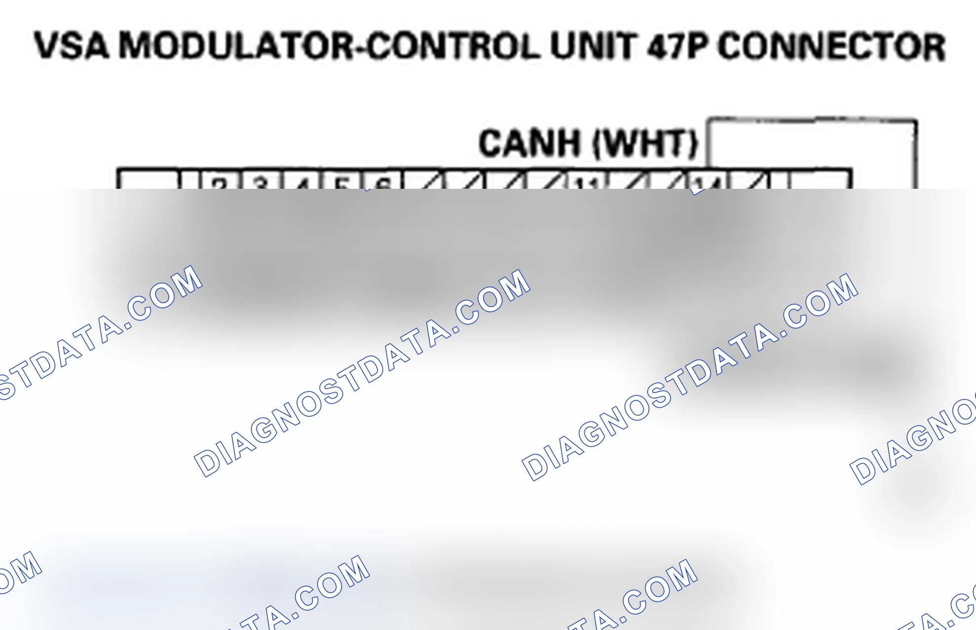Scheme 108: DTC U0122: F-CAN Malfunction (ECM/PCM-VSA Modulator-Control Unit)