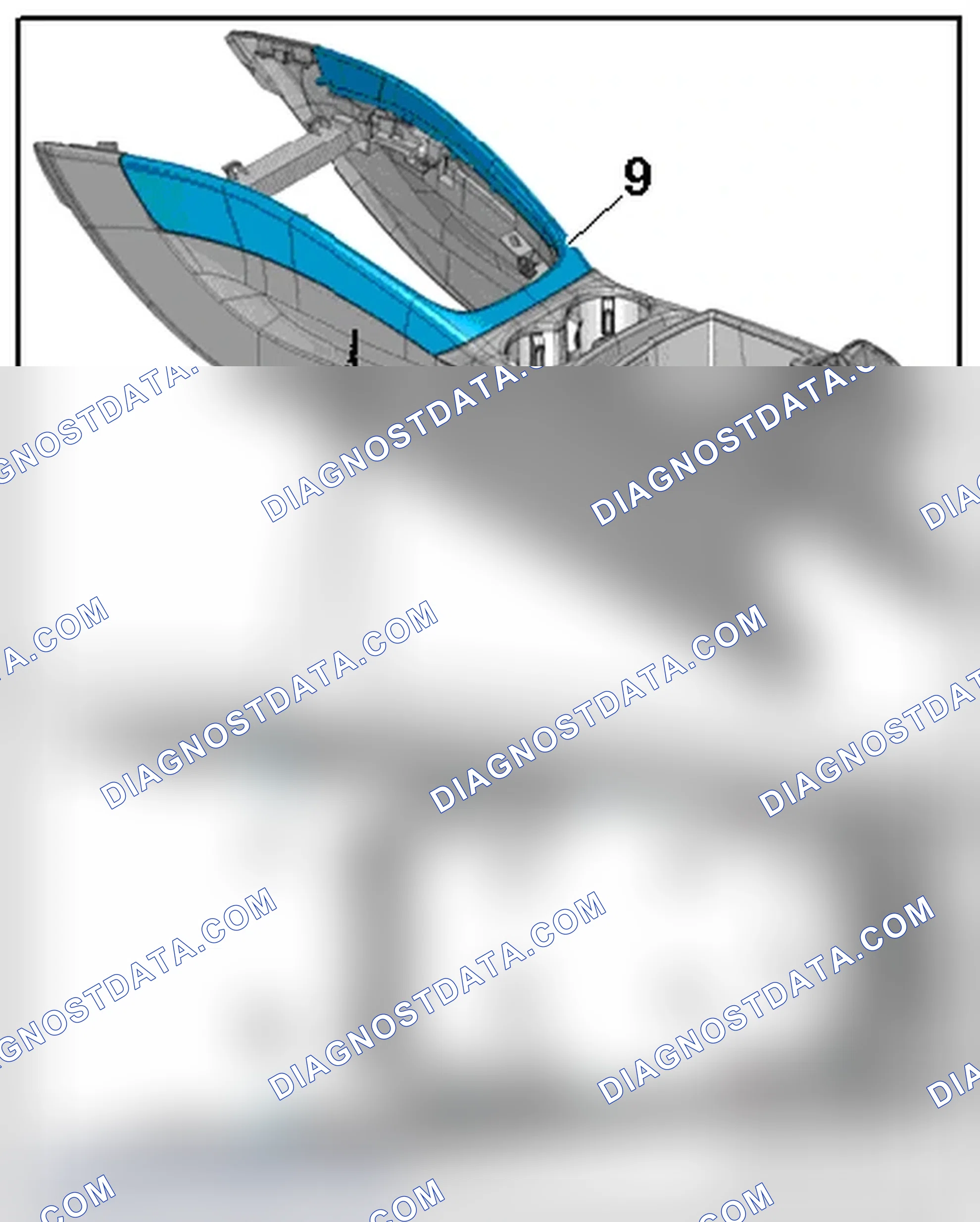 Scheme 24: CENTER CONSOLE TRIM PANEL