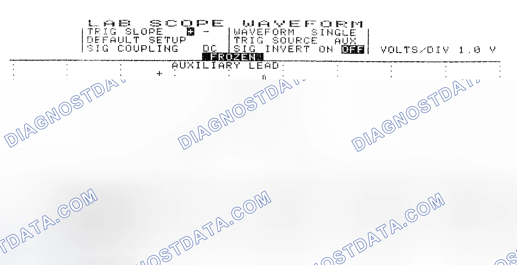 Scheme 19: Single Injector w/Excessive Current Flow - Current Pattern