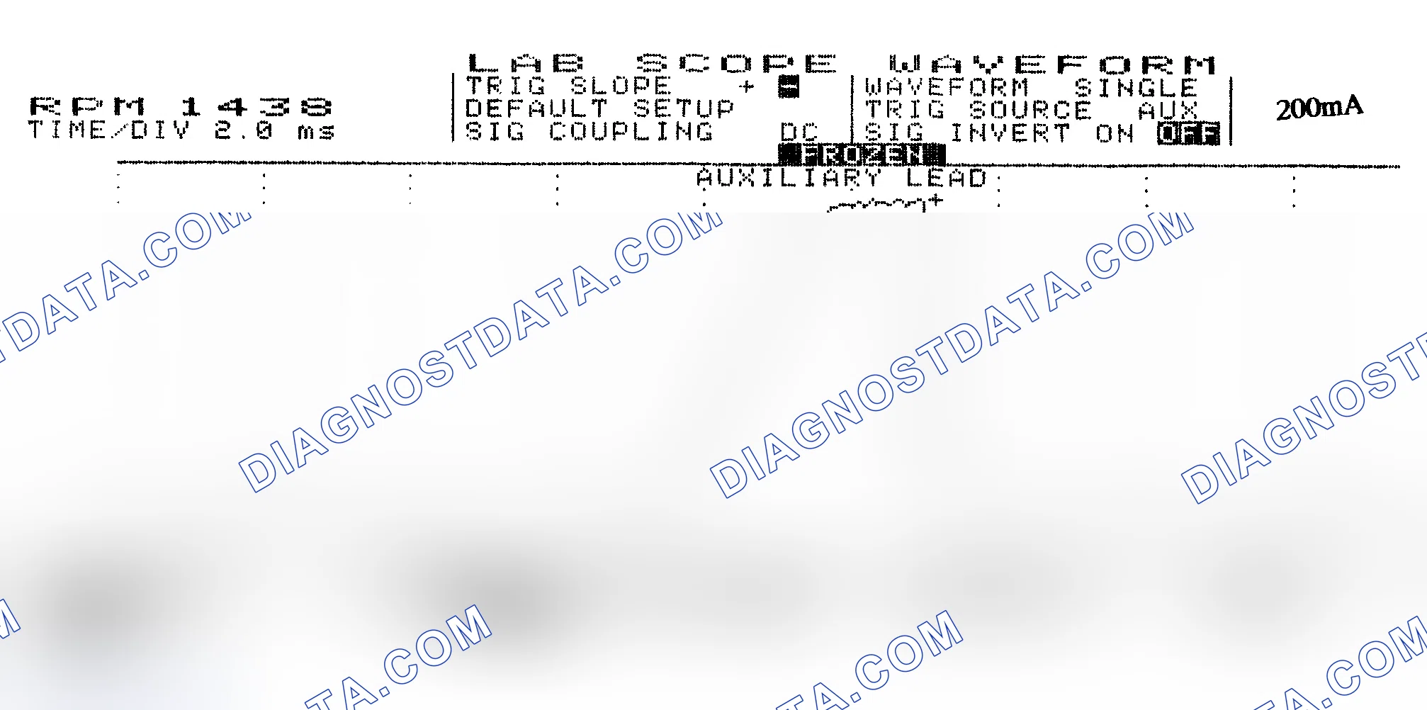Scheme 15: Single Injector w/Normal Current Flow - Current Pattern