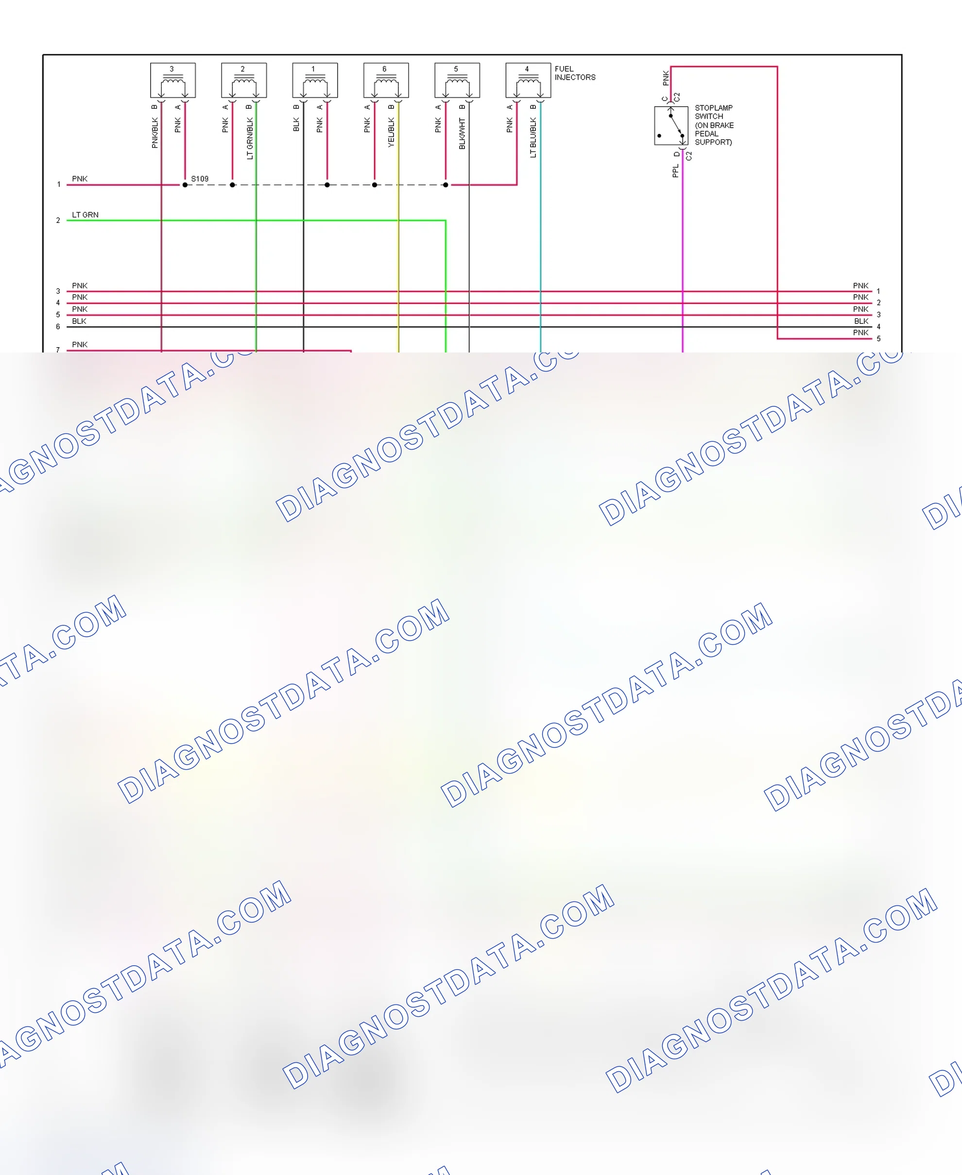 Scheme 131: PCM Wiring Diagram (Lumina & Monte Carlo - 3.1L - 2 Of 4)