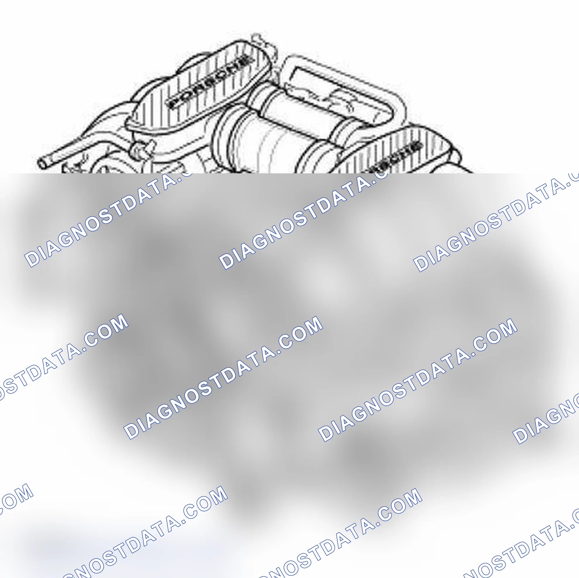 Scheme 308: INSTALLING ENGINE, M96/21 (3.2L) AND M96/22 (2.7L) WITH MANUAL TRANSMISSION