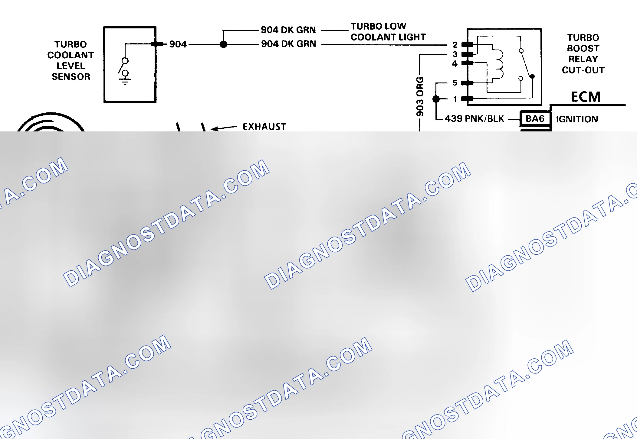Scheme 124: Code 31 Schematic (4.3L Turbo) Turbo Overboost