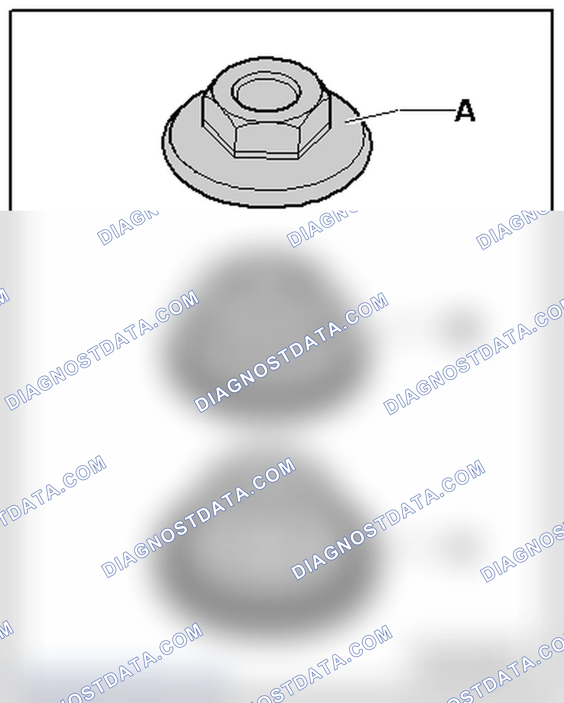Scheme 12: NUT VERSIONS FOR THE TIE ROD BALL JOINT BRACKET