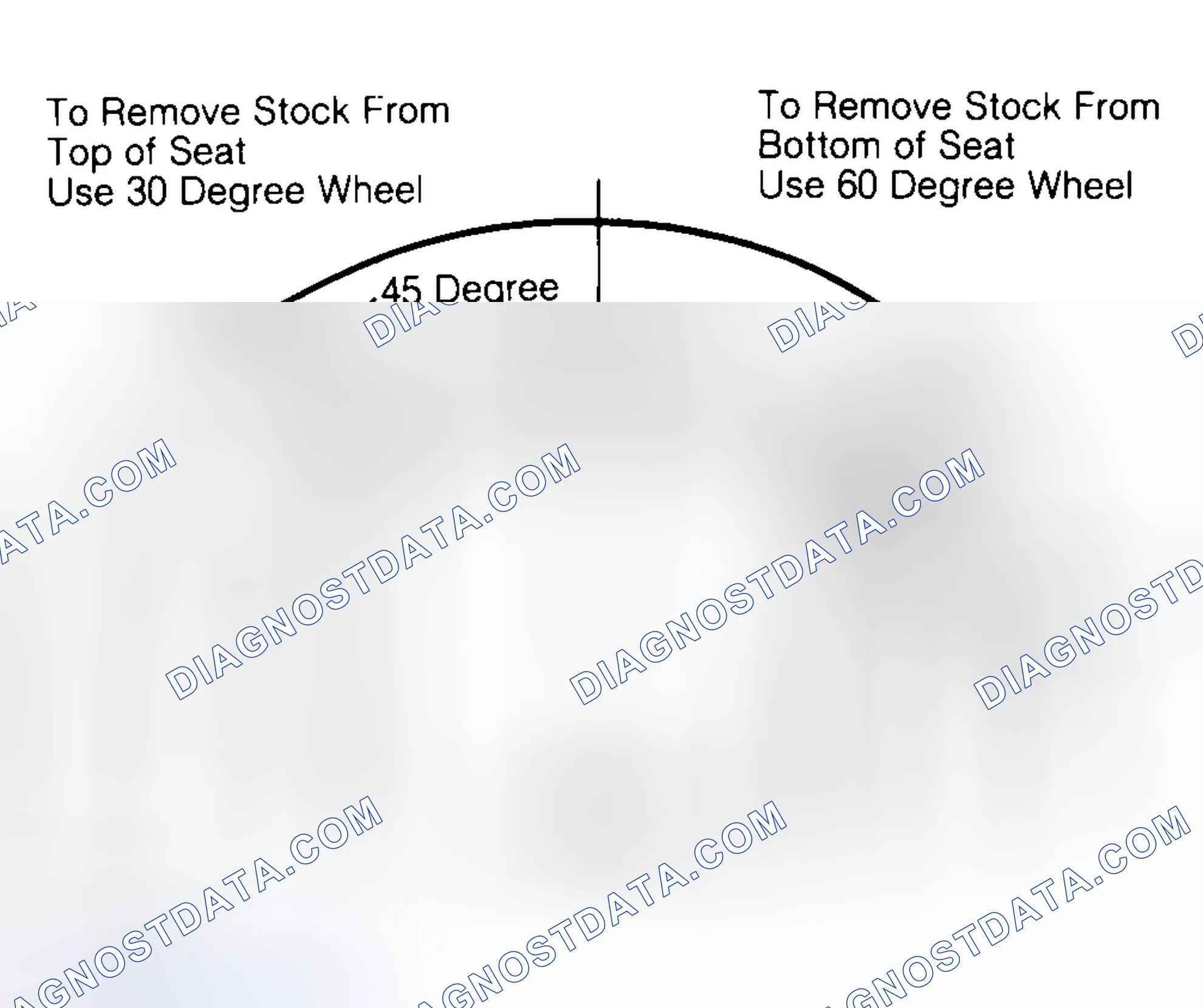 Scheme 19: Adjusting Valve Seat Width
