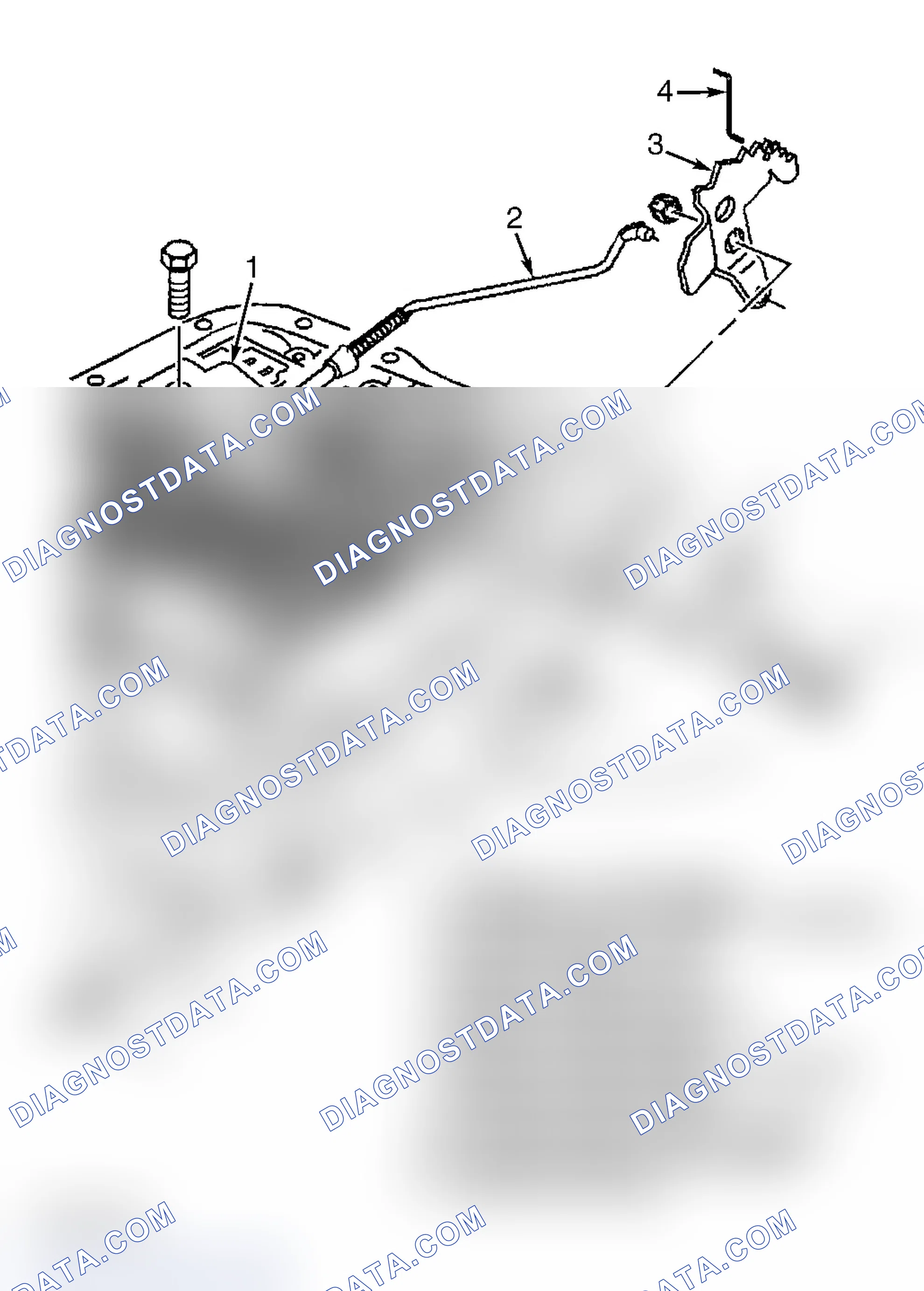 Scheme 168: INNER MANUAL SHAFT LINKAGE