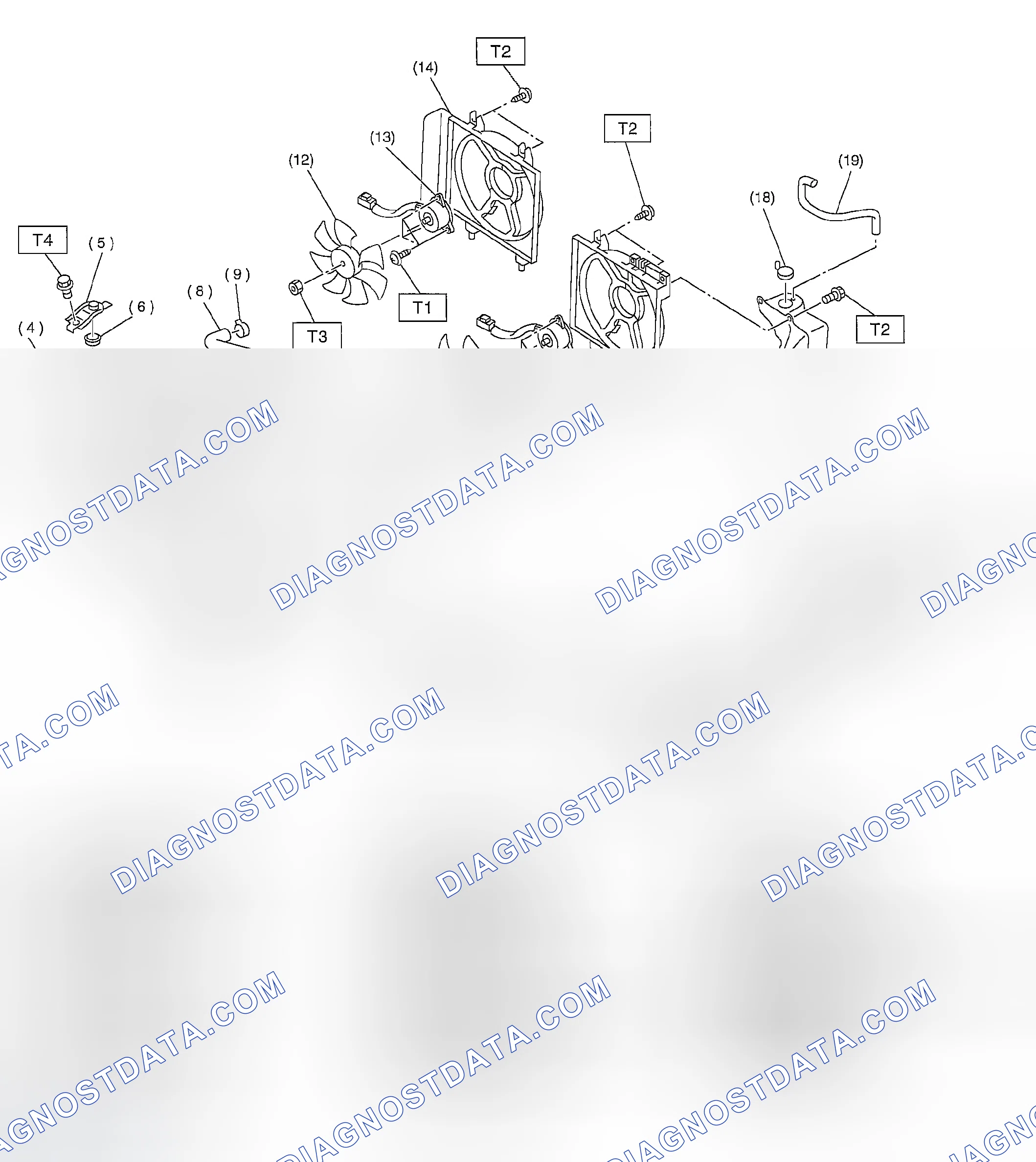 Scheme 106: RADIATOR AND RADIATOR FAN