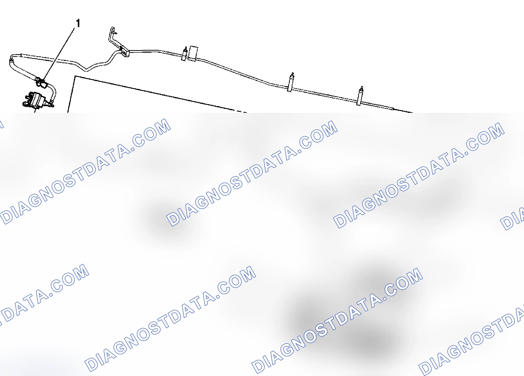 Scheme 2: Evaporative Emissions Hose Routing Diagram