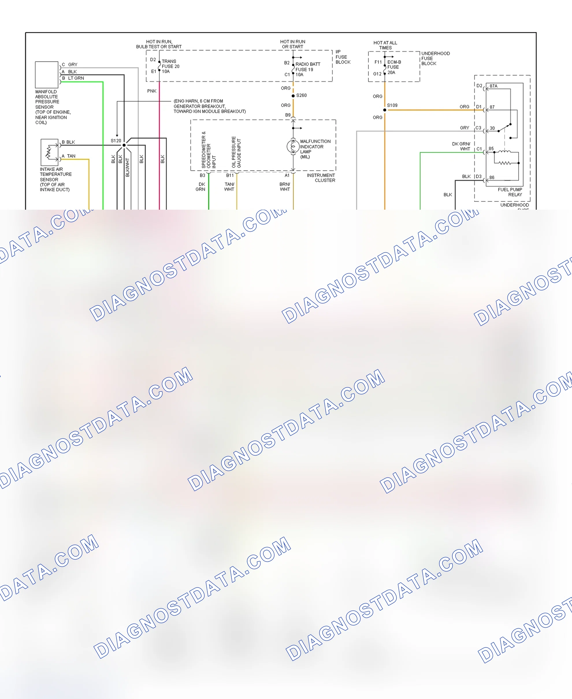 Scheme 9: PCM Wiring Diagram (Astro & Safari - 4.3L - 3 Of 4)