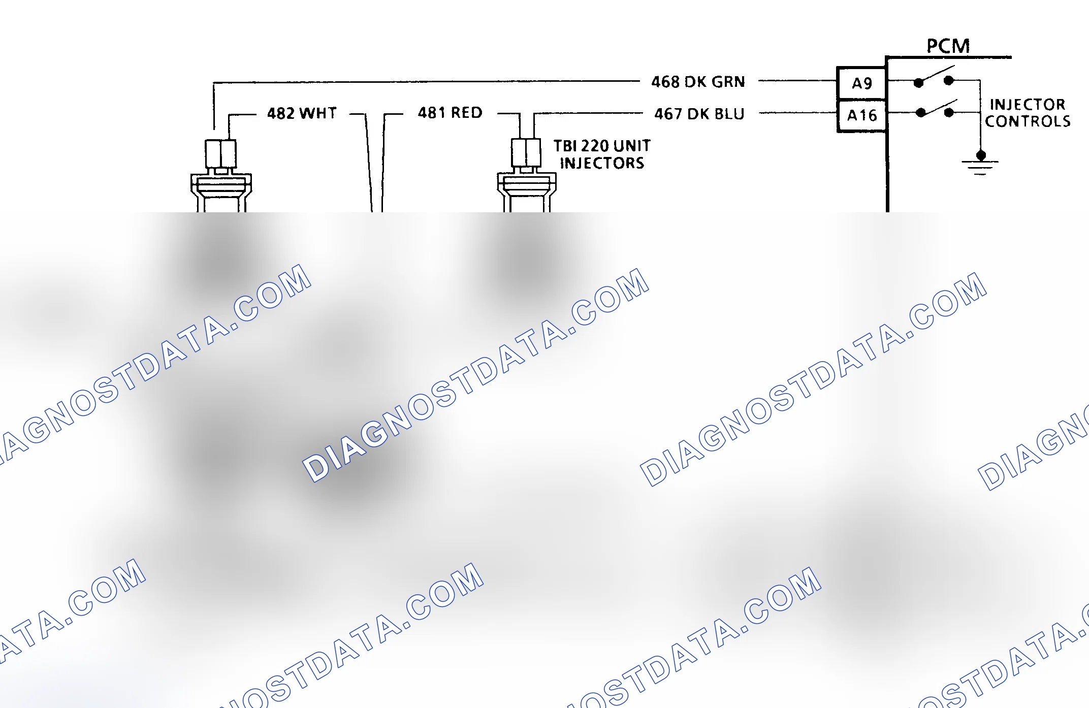 Scheme 285: CODE 42, Schematic, Elec. Spark Timing (4.3L S & T Series Util. W/ M/T & All Models W/ 4L60E Trans. (Exc. CPI))