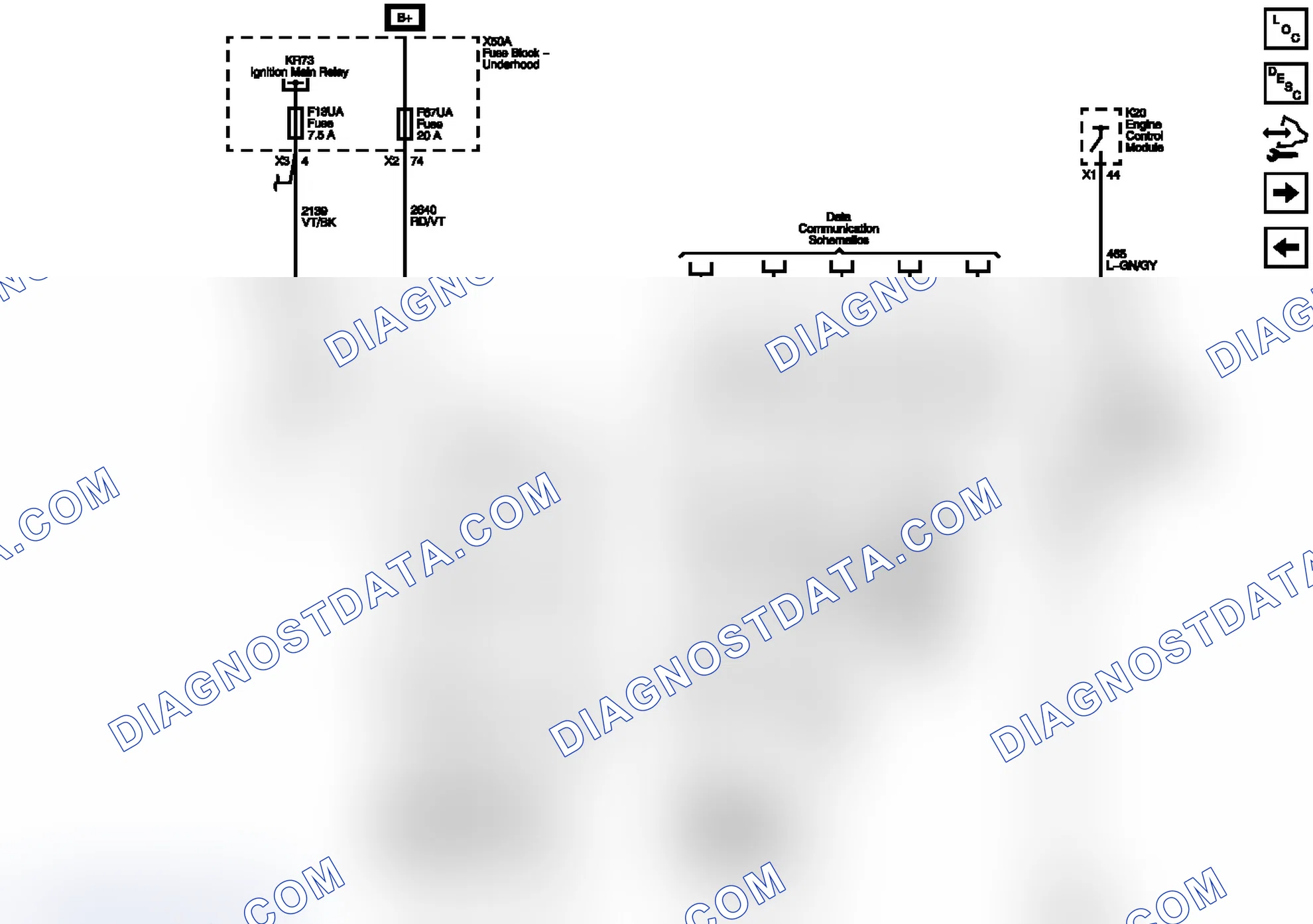 Scheme 94: Fuel Controls - Fuel Pump Controls