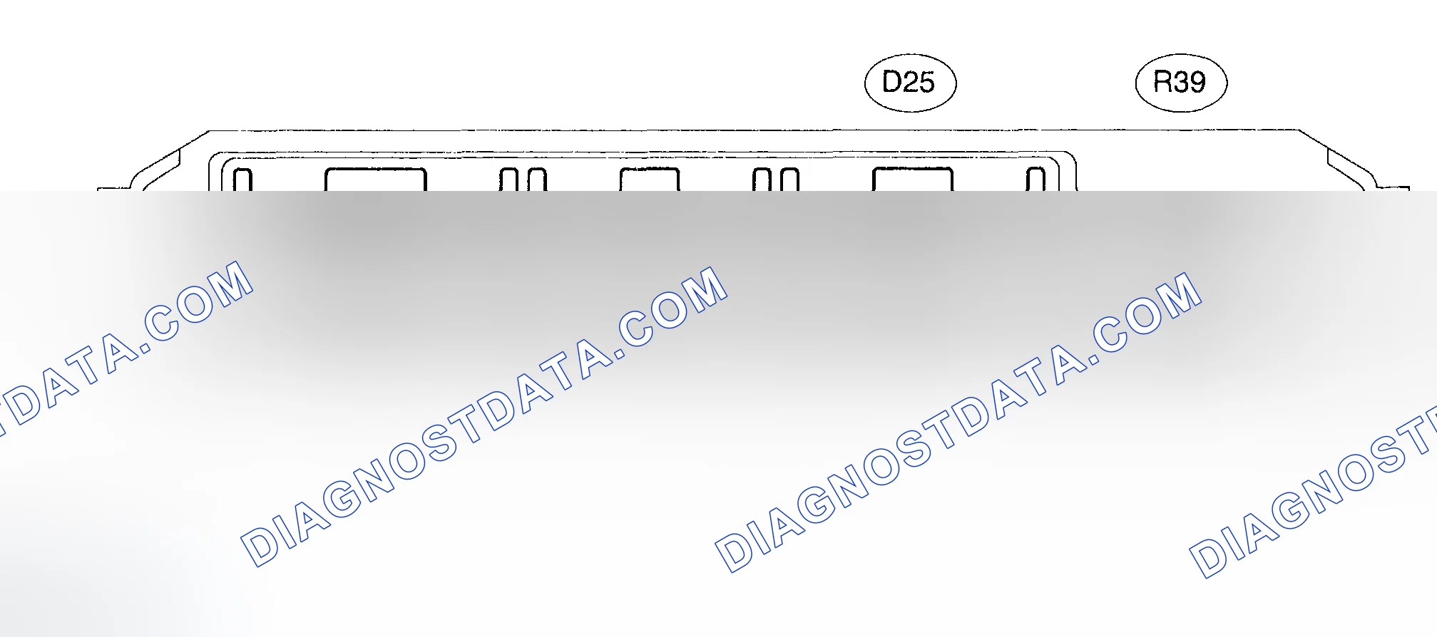 Scheme 56: TERMINALS OF ECU