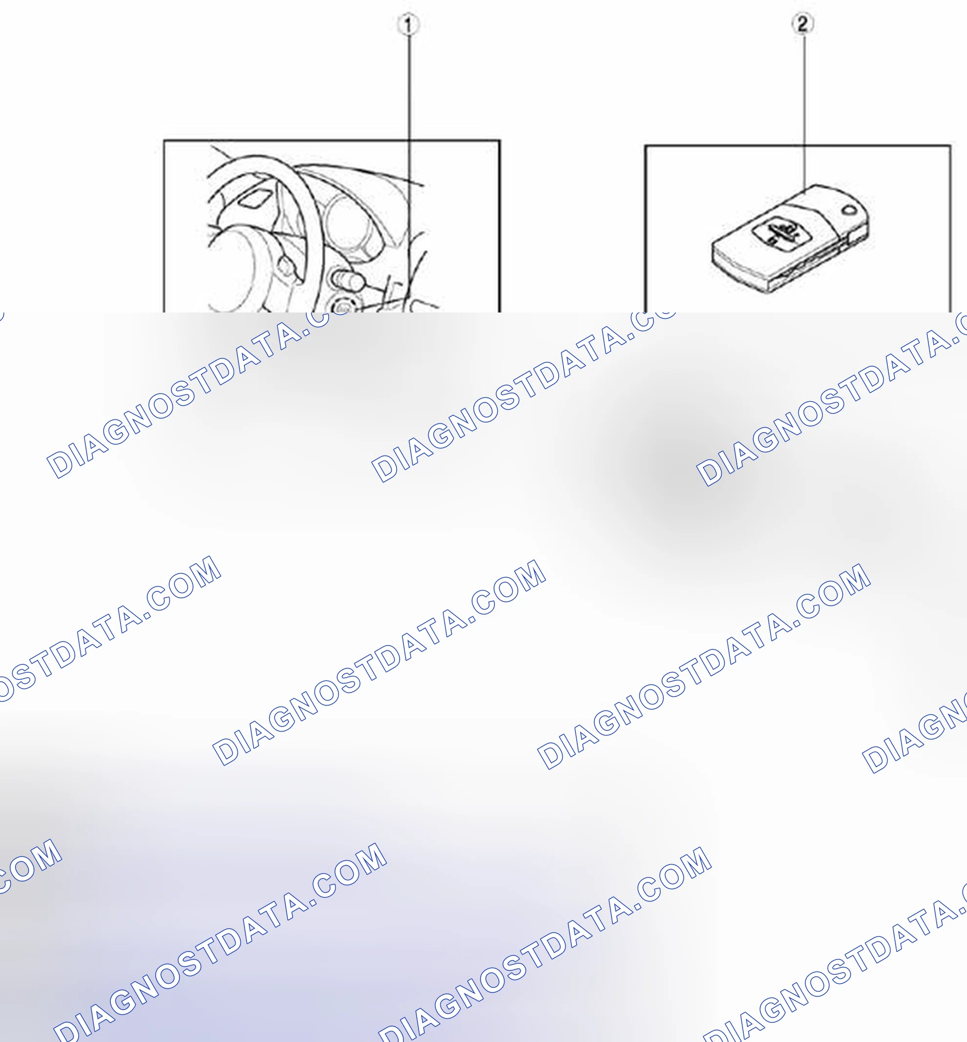 Scheme 8: Identifying Keyless Entry System And Immobilizer System Related Components