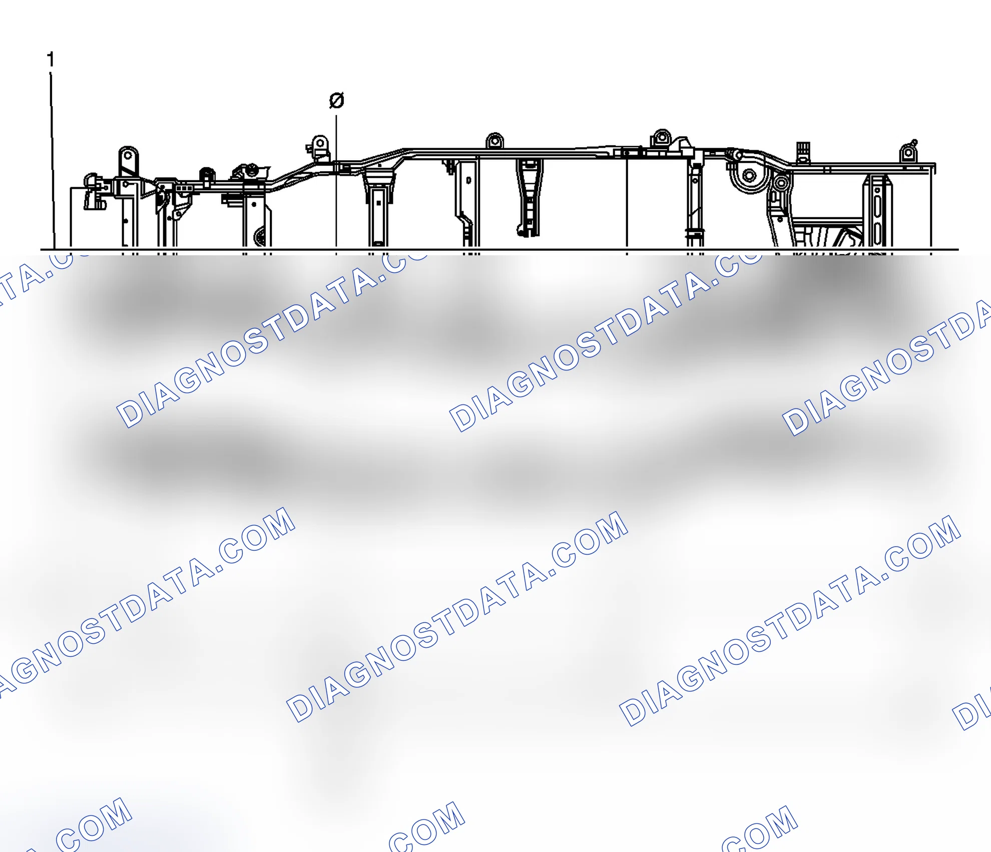 Scheme 1: Dimensions - Frame (1500 Suburban/Yukon XL 2WD/4WD)