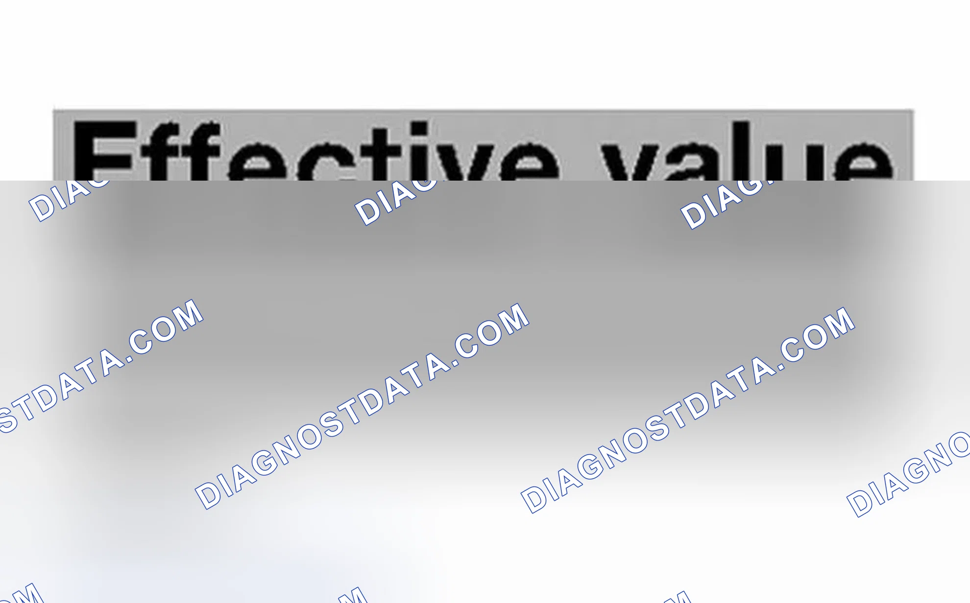 Scheme 480: Identifying Effective Value