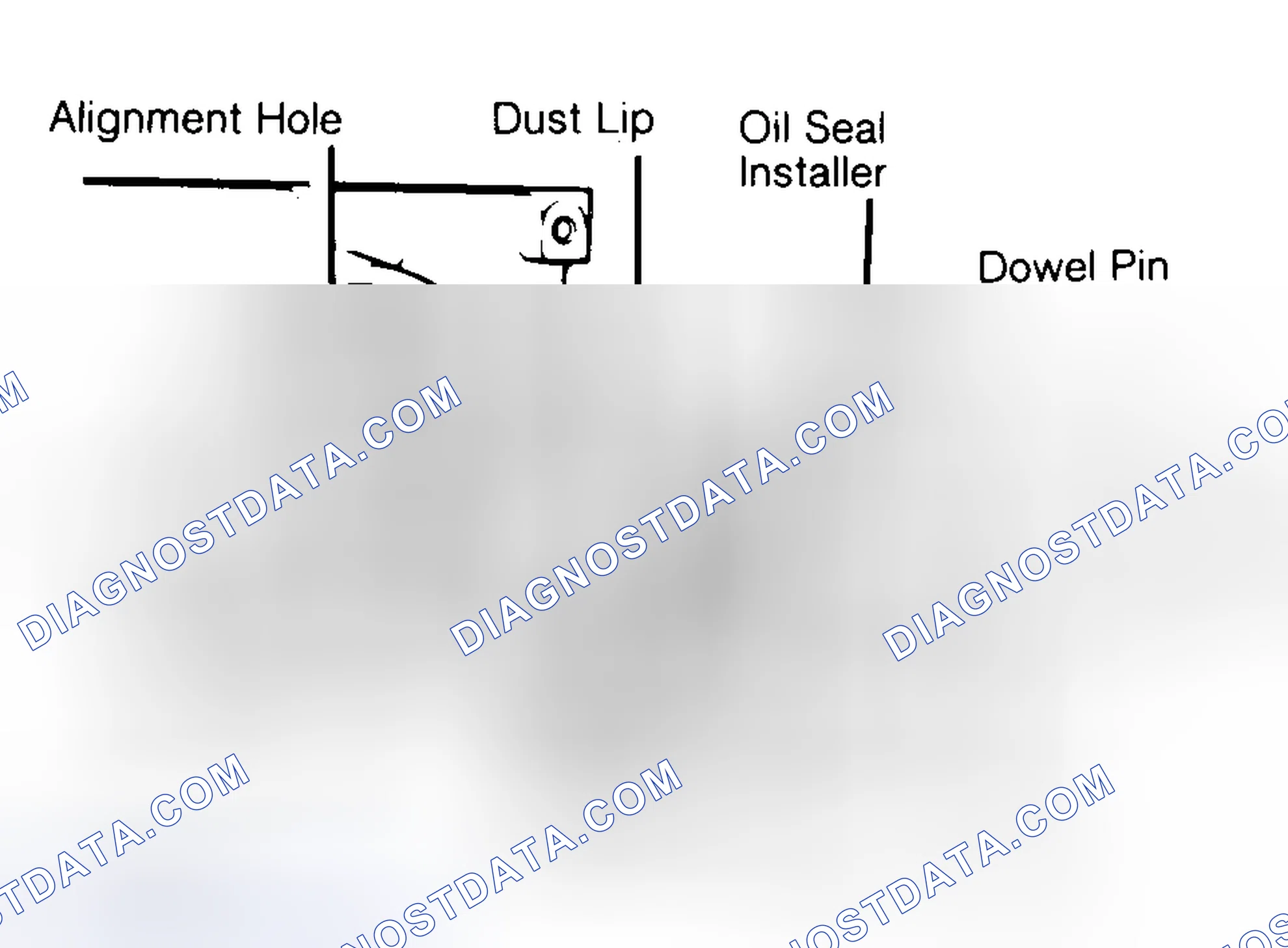 Scheme 10: Installing Typical One-Piece Oil Seal