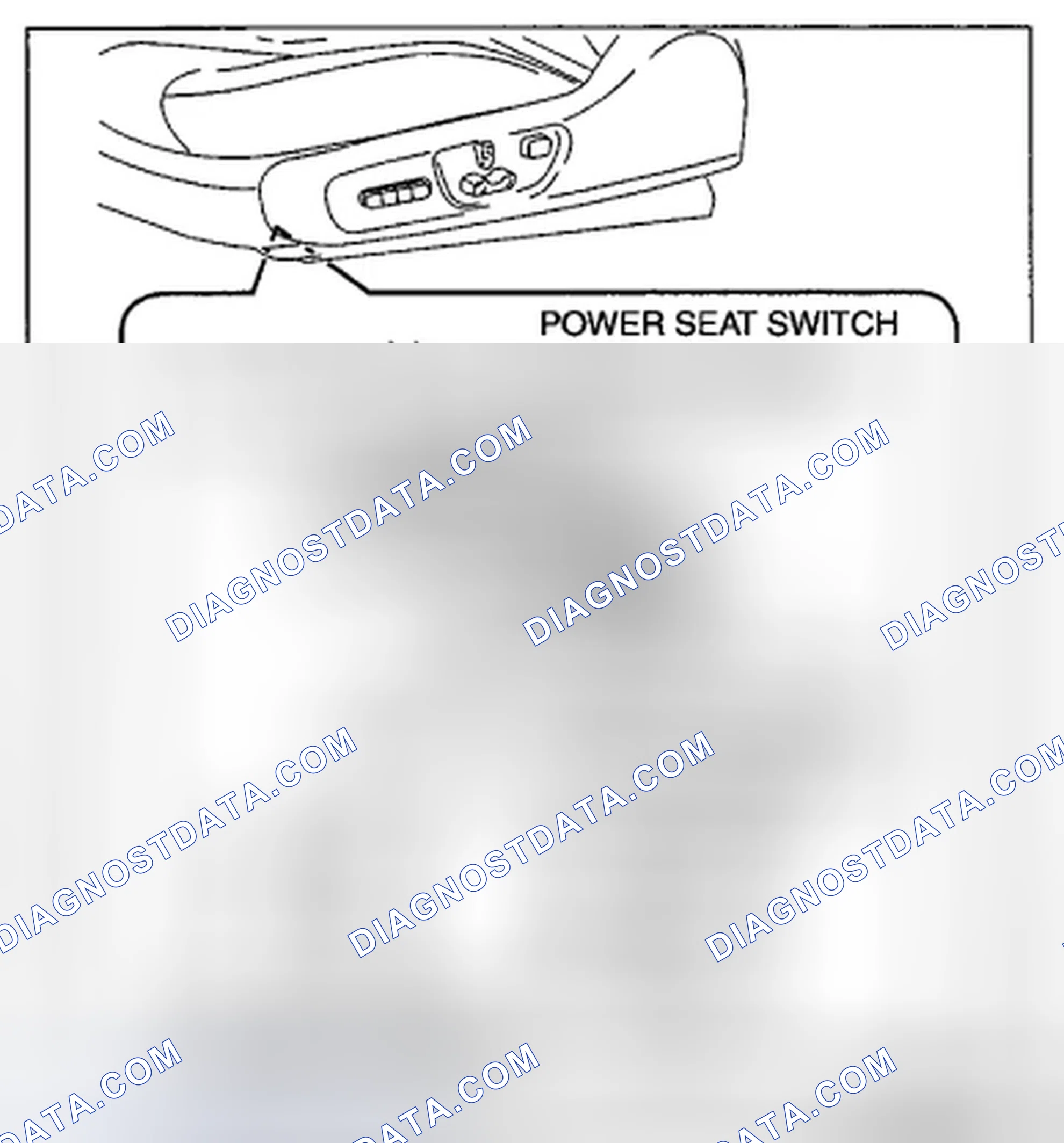 Scheme 45: Power Seat Switch Wiring Harness Installation Note