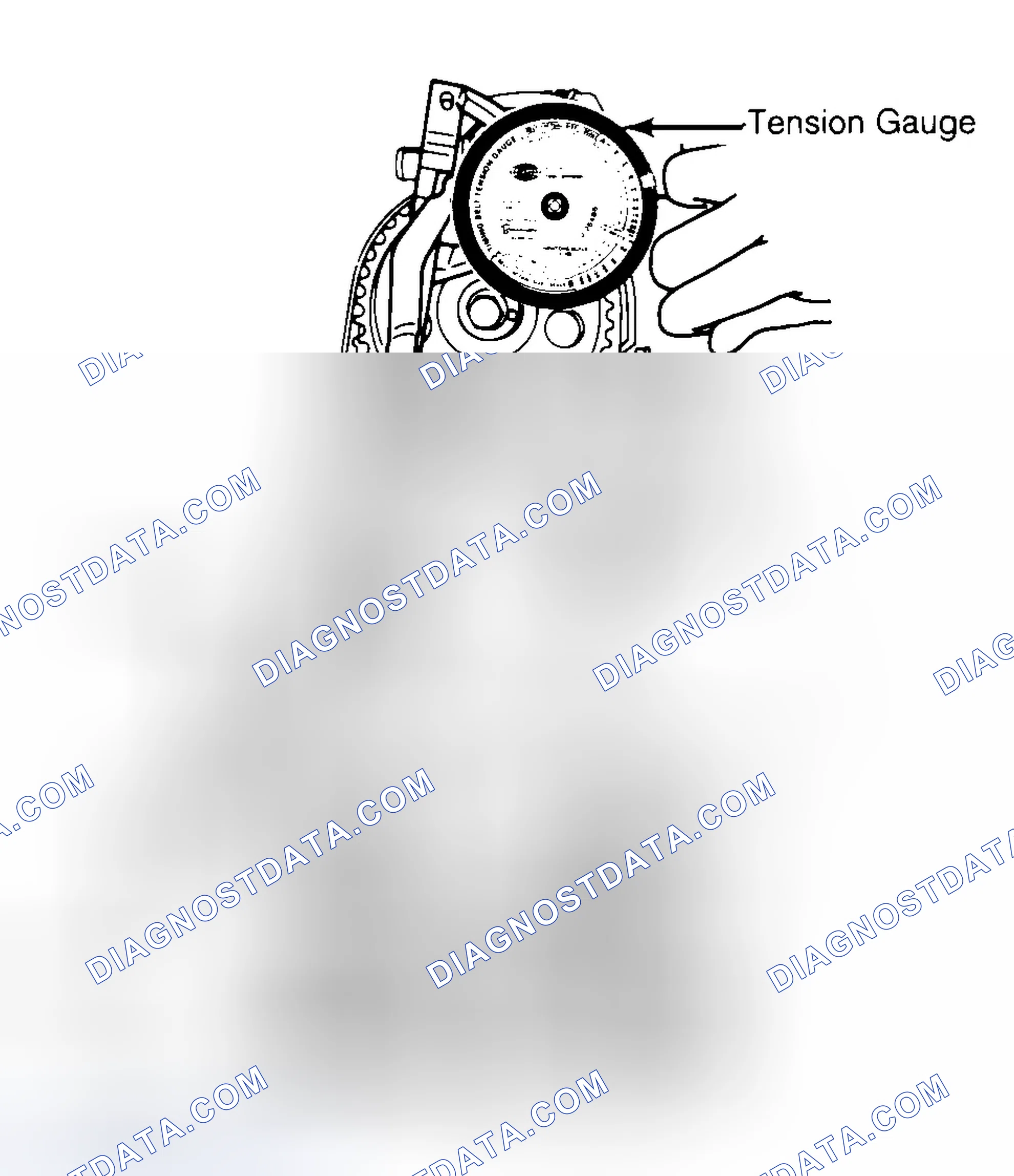 Scheme 3: Adjusting Typical Timing Belt Tension