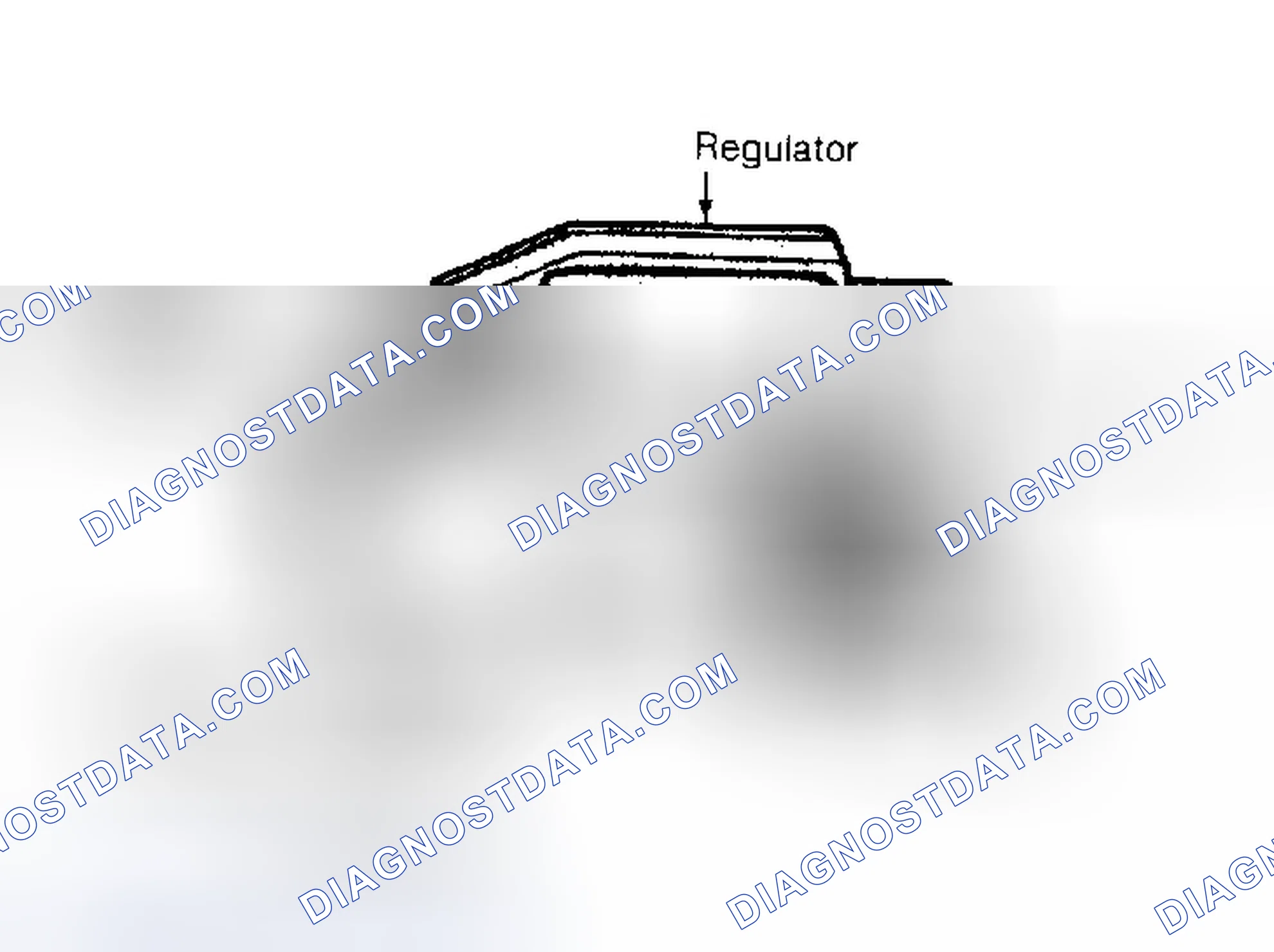 Scheme 8: Identifying Brush Holder, Regulator & Regulator Connector Assembly Connections (Model CS144)