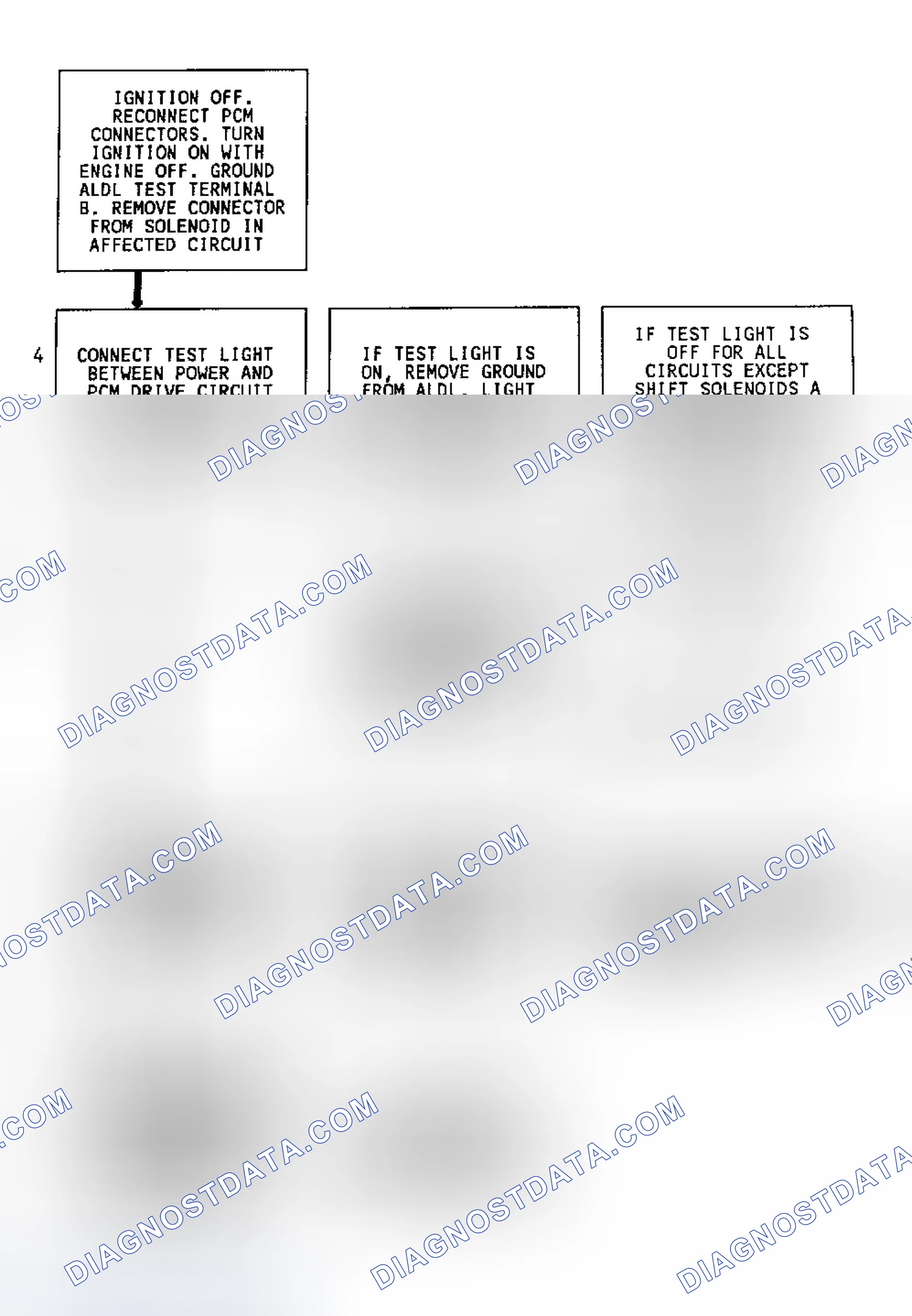 Scheme 233: CODE 56 - QUAD-DRIVER ERROR (3.8L EXCEPT "E" BODY)(2 OF 2)
