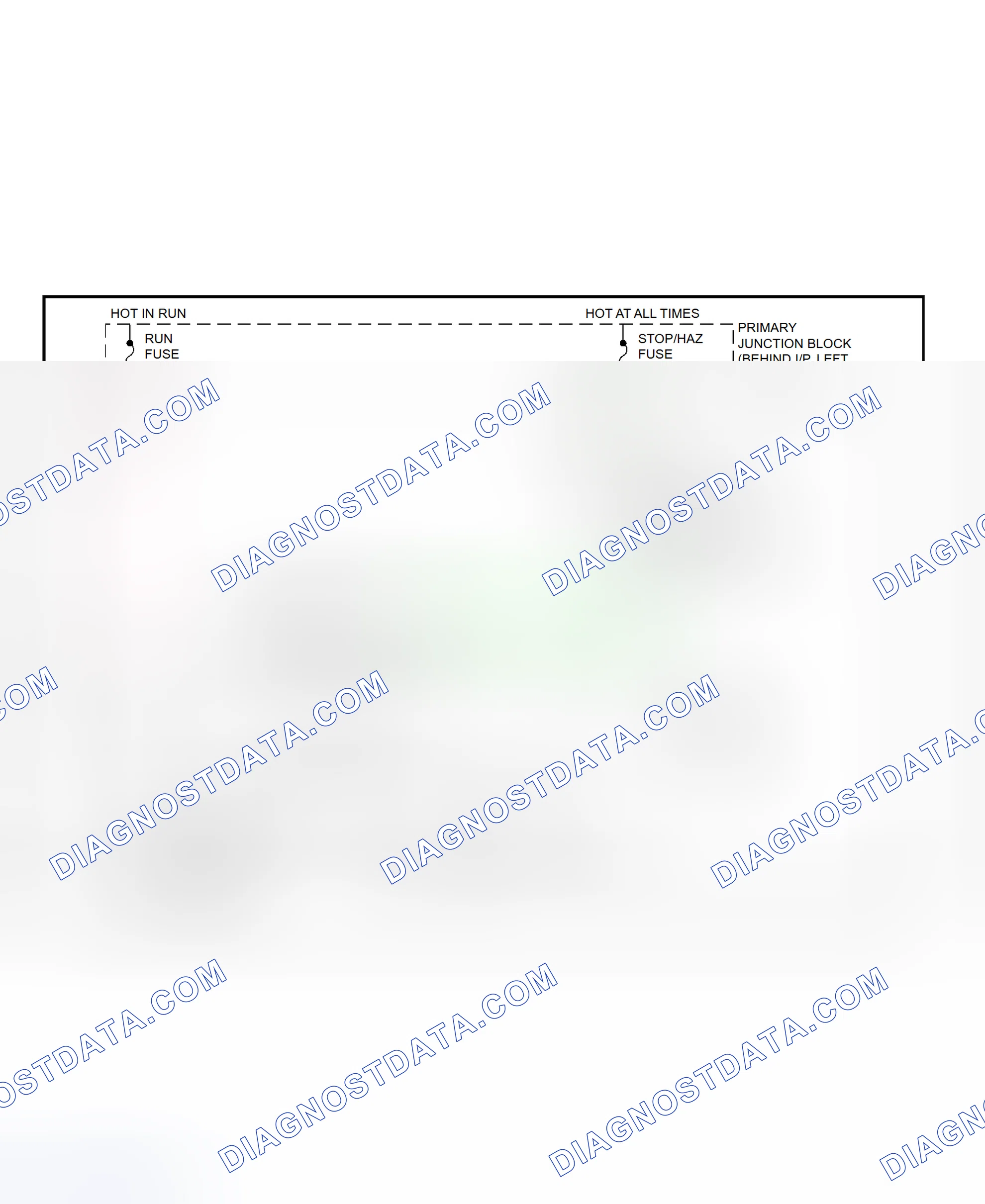 Scheme 71: Shift Interlock System Wiring Diagram (1997 Cougar & Thunderbird)