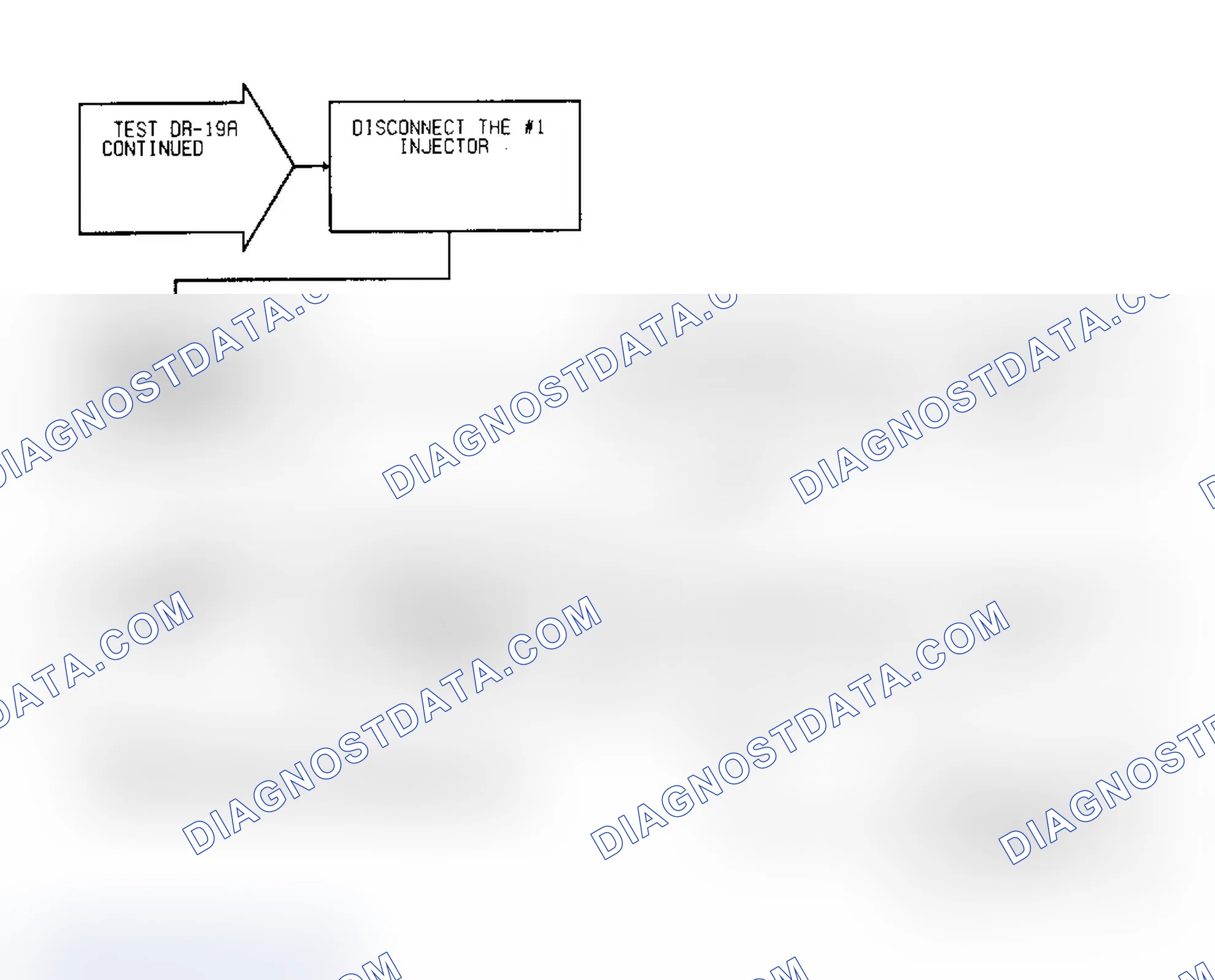 Scheme 636: Test DR-19A Code 27, (3 of 3) Injector No. 3 Control Circuit