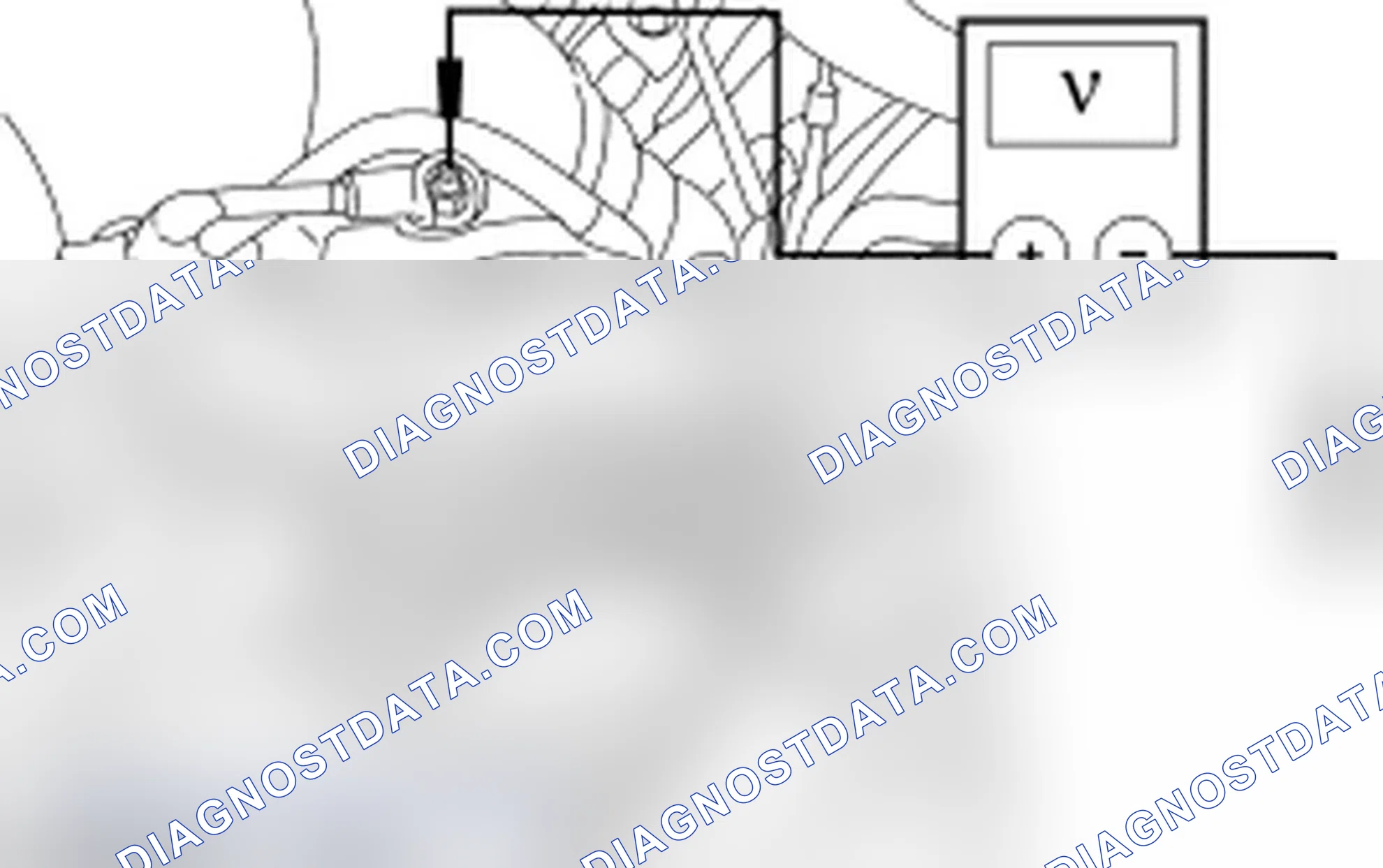 Scheme 47: PINPOINT TEST B: THE CHARGING SYSTEM WARNING INDICATOR IS ON WITH THE ENGINE RUNNING (THE CHARGING S