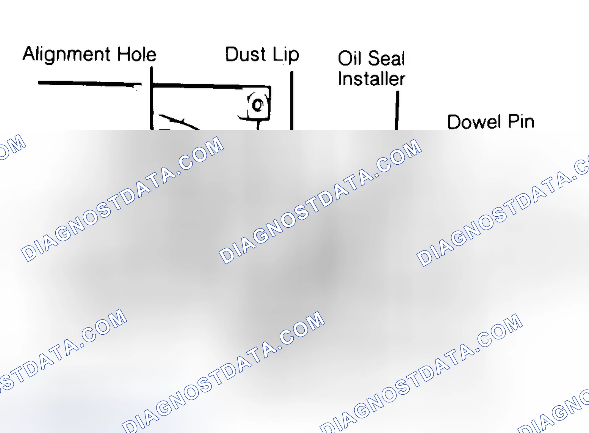 Scheme 10: Installing Typical One-Piece Oil Seal