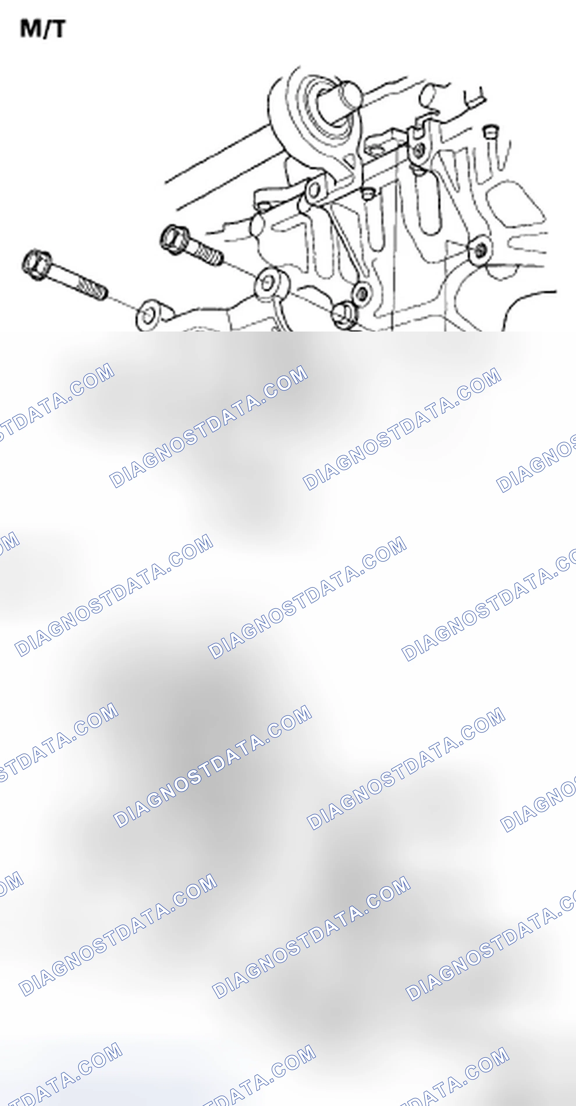 Scheme 417: Oil Pan Removal
