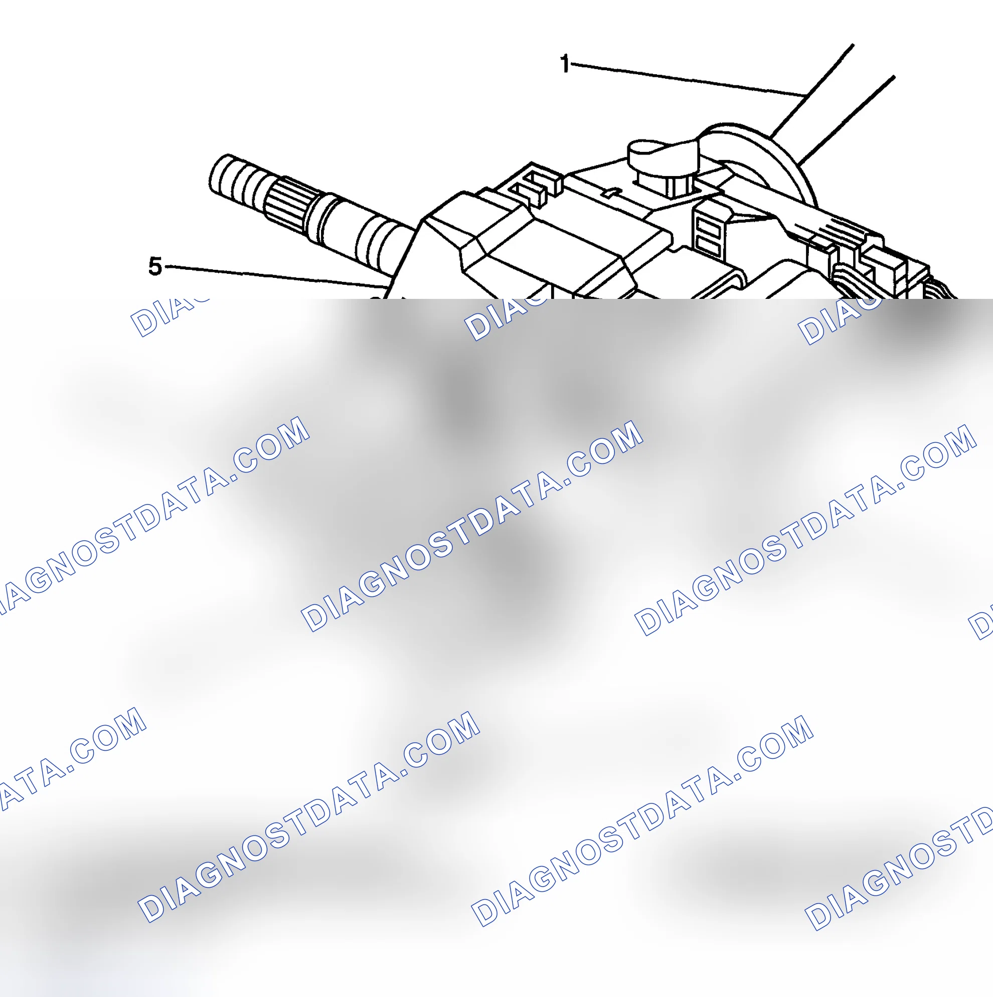 Scheme 4: Steering Wheel and Column Component Views