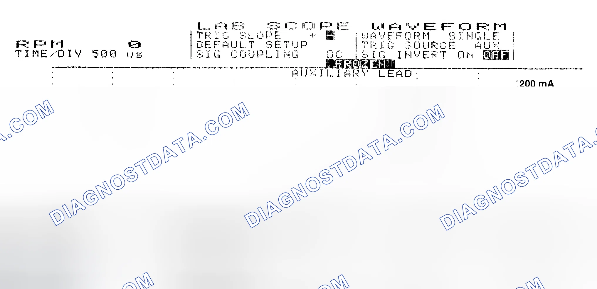 Scheme 17: Single Injector w/Normal Current Flow - Current Pattern