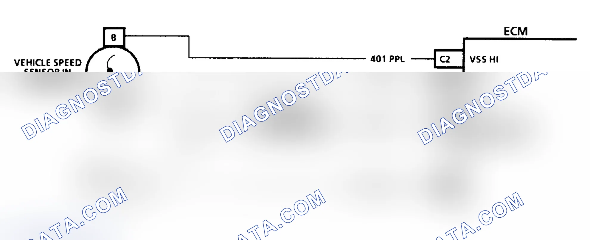 Scheme 192: Code 24, Schematic, W Body, Speed Sensor (VSS)