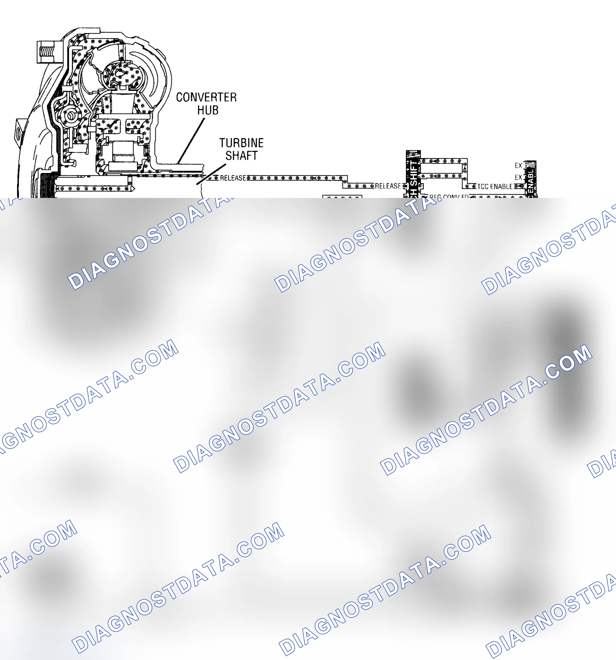 Scheme 324: Code 39 Schematic (With 4L80-E Transmission) TCC Stuck Off