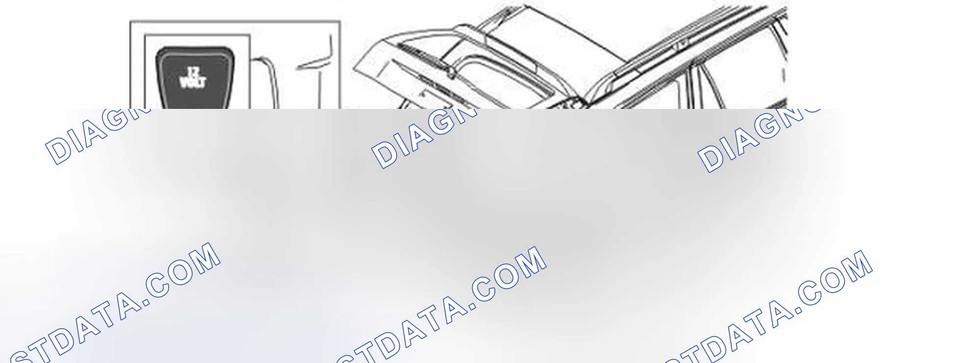 Scheme 222: REAR 12 V SOCKET