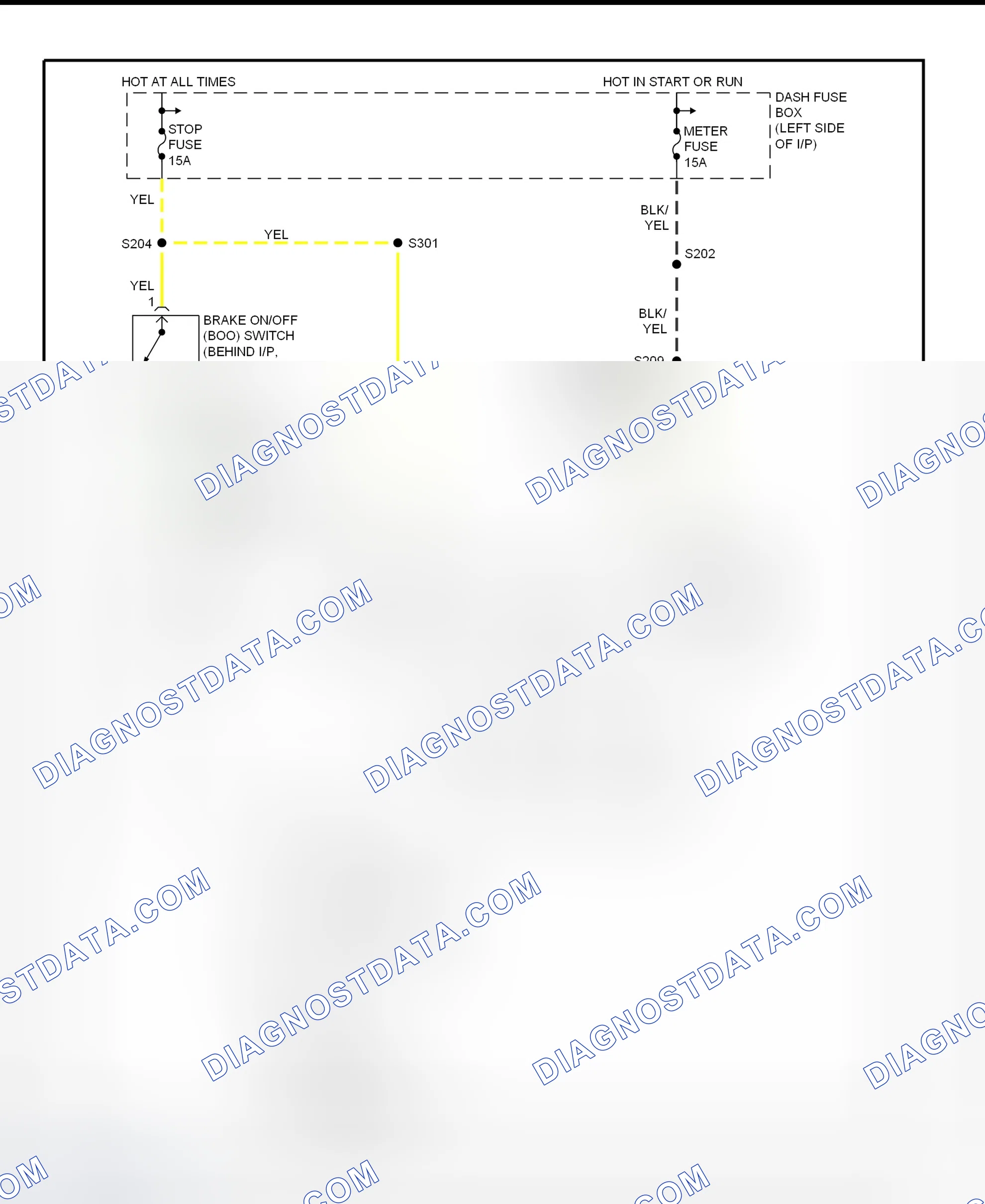 Scheme 82: Shift Interlock System Wiring Diagram (1997 Aspire)
