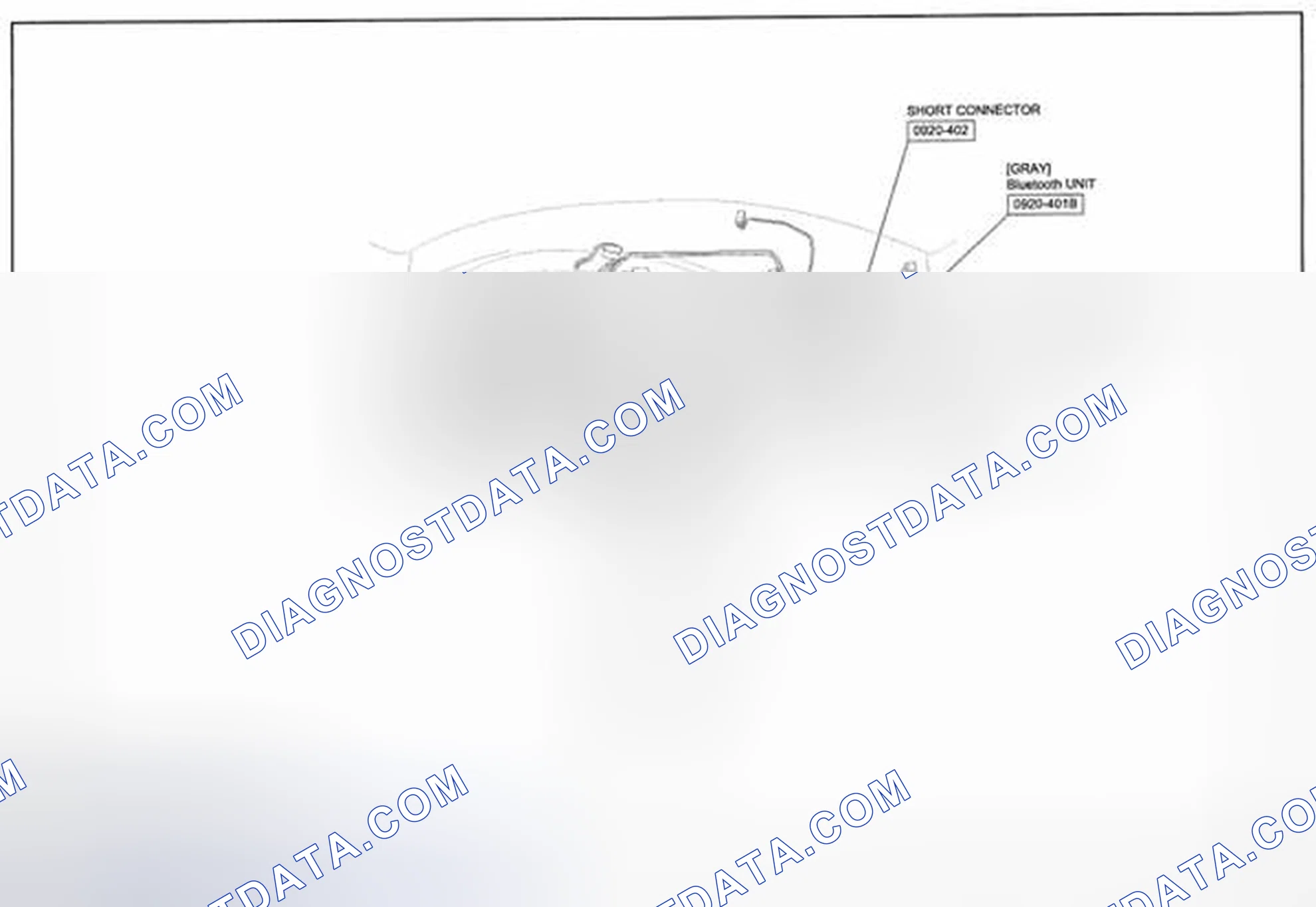 Scheme 372: Bluetooth System (Hands-Free Telephone System) Wiring Diagram - 0920-4b (2 Of 2)