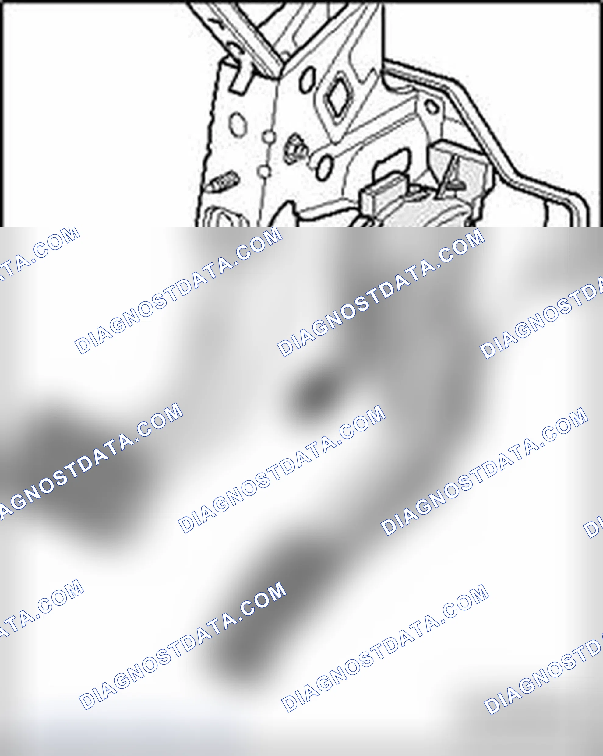 Scheme 409: Installation location of Throttle Position (TP) sensor -G79- Sender -2- for accelerator pedal positi
