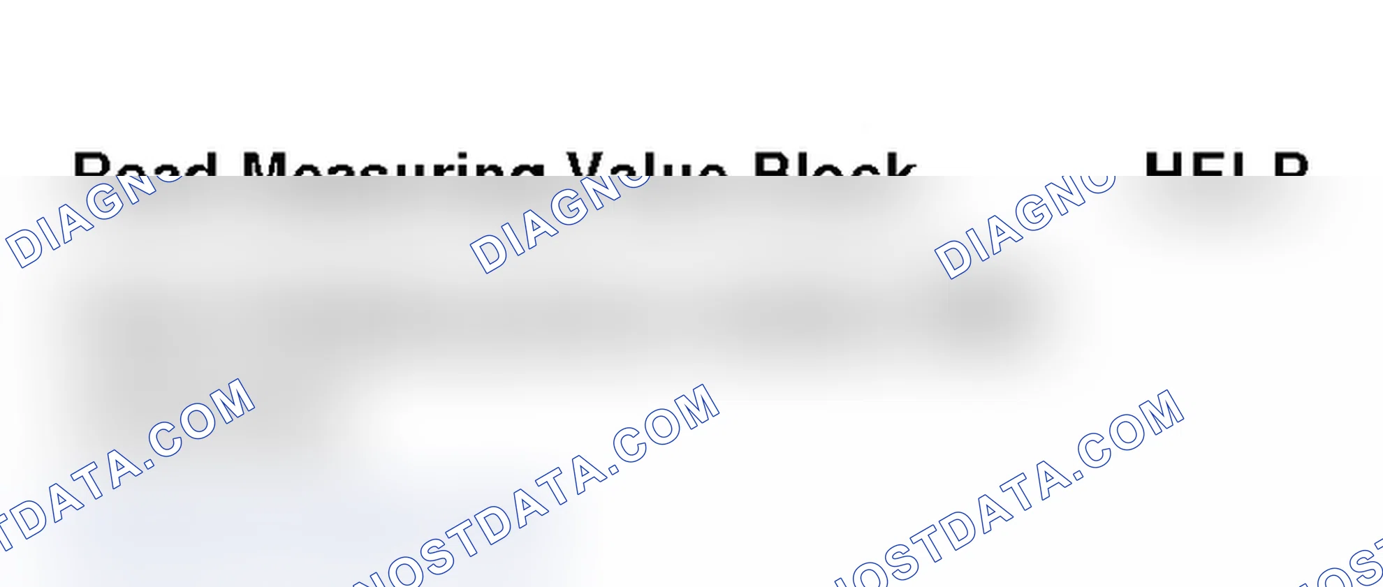 Scheme 411: VAG 1551 Scan Tool Display - Measuring Value Block, Acoustic Parking System (3 Of 3)
