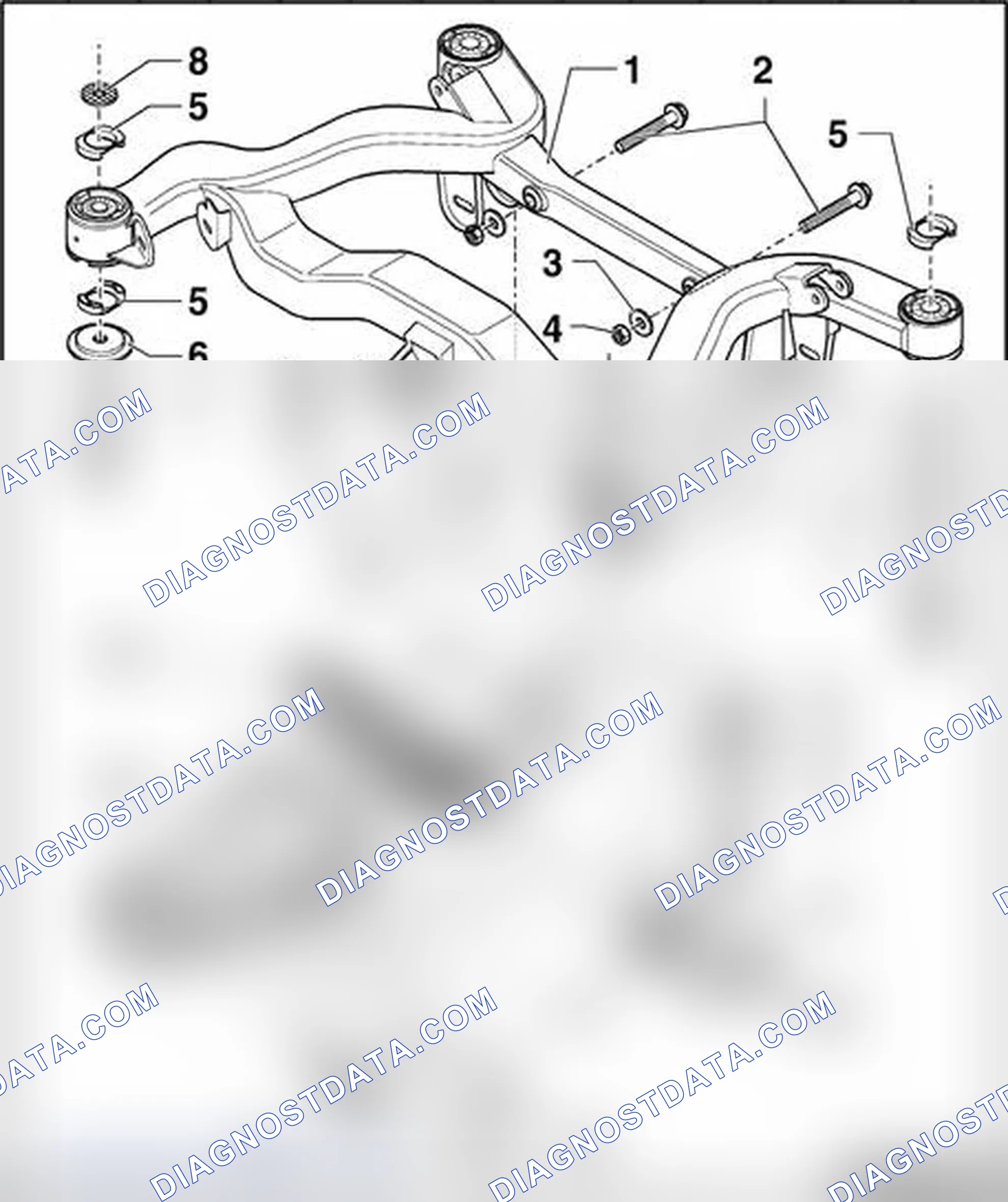 Scheme 175: Part II, Subframe - all wheel drive